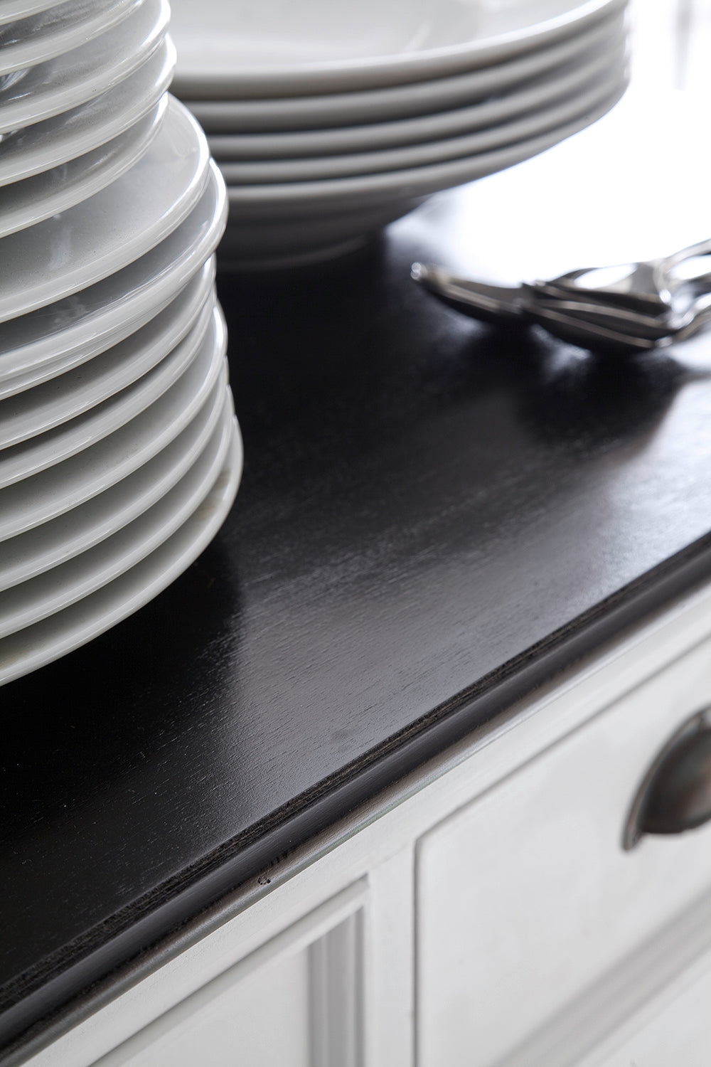 Halifax Contrast Buffet with Sliding Doors