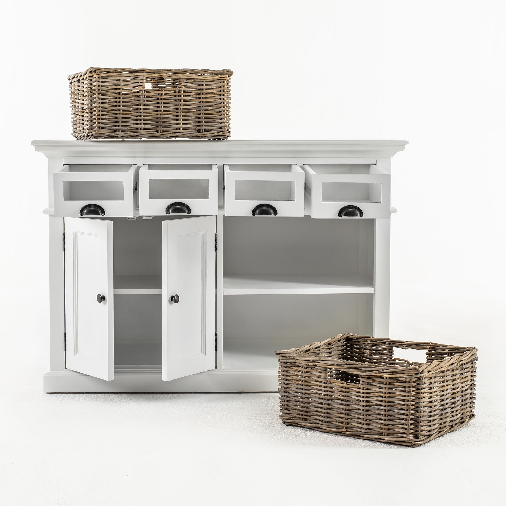 Halifax Dining Buffet with Basket Set 49''