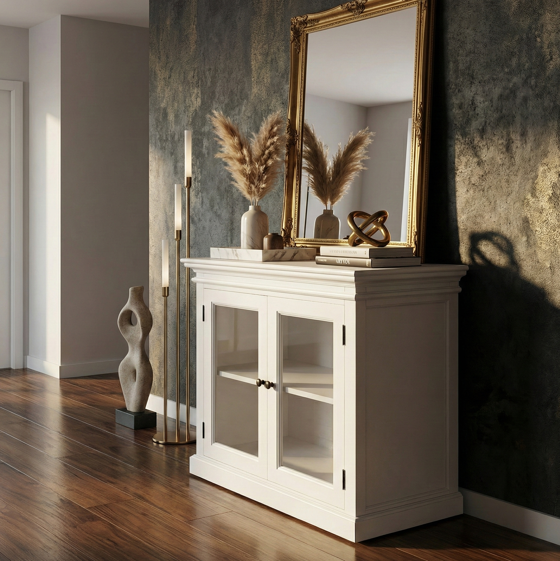 Halifax Buffet with 2 Glass Doors