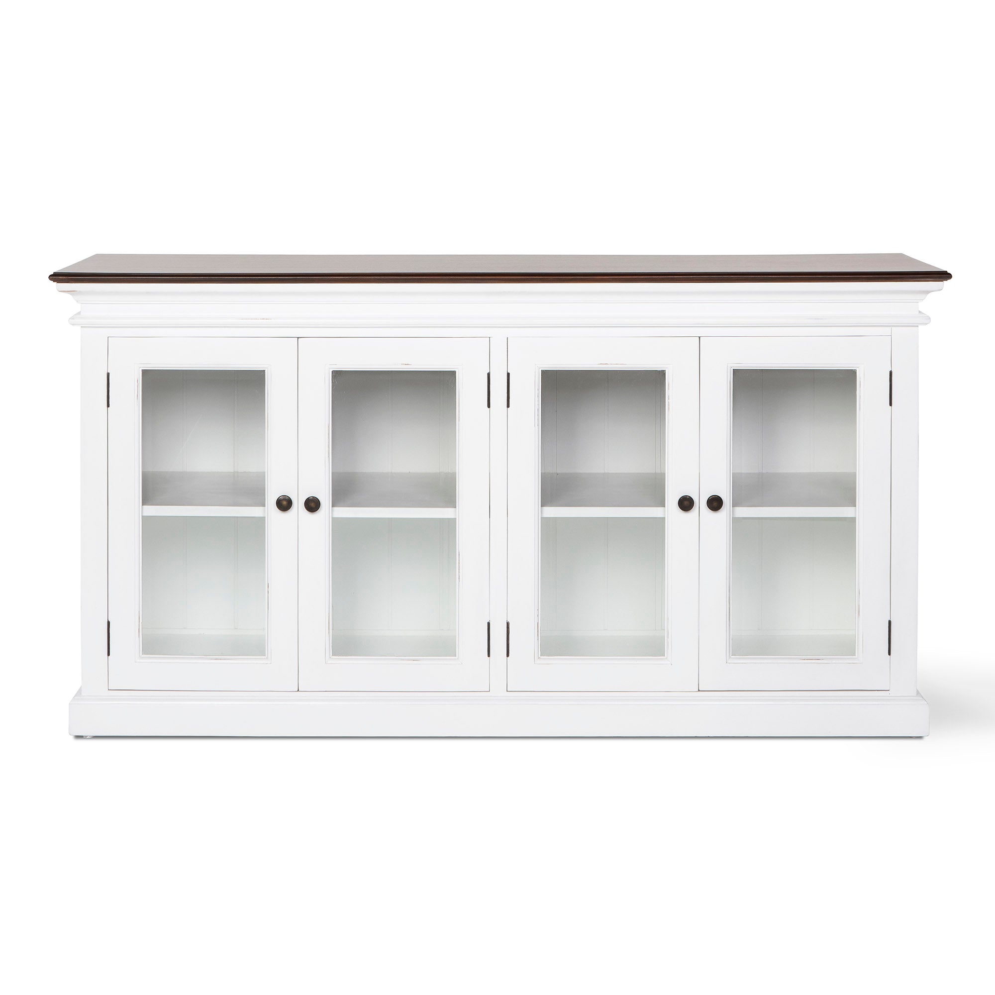 Halifax Accent Display Buffet with 4 Glass Doors