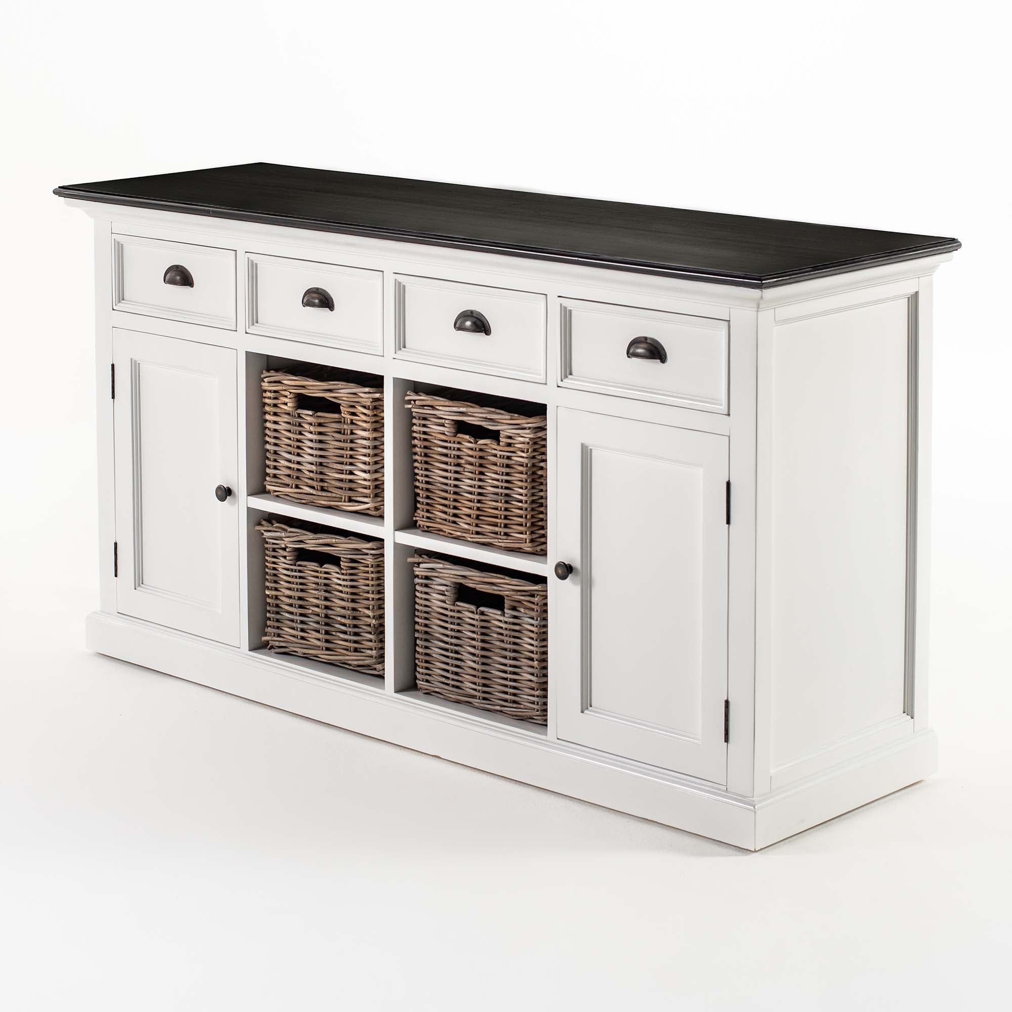 Halifax Contrast Buffet with 4 Baskets