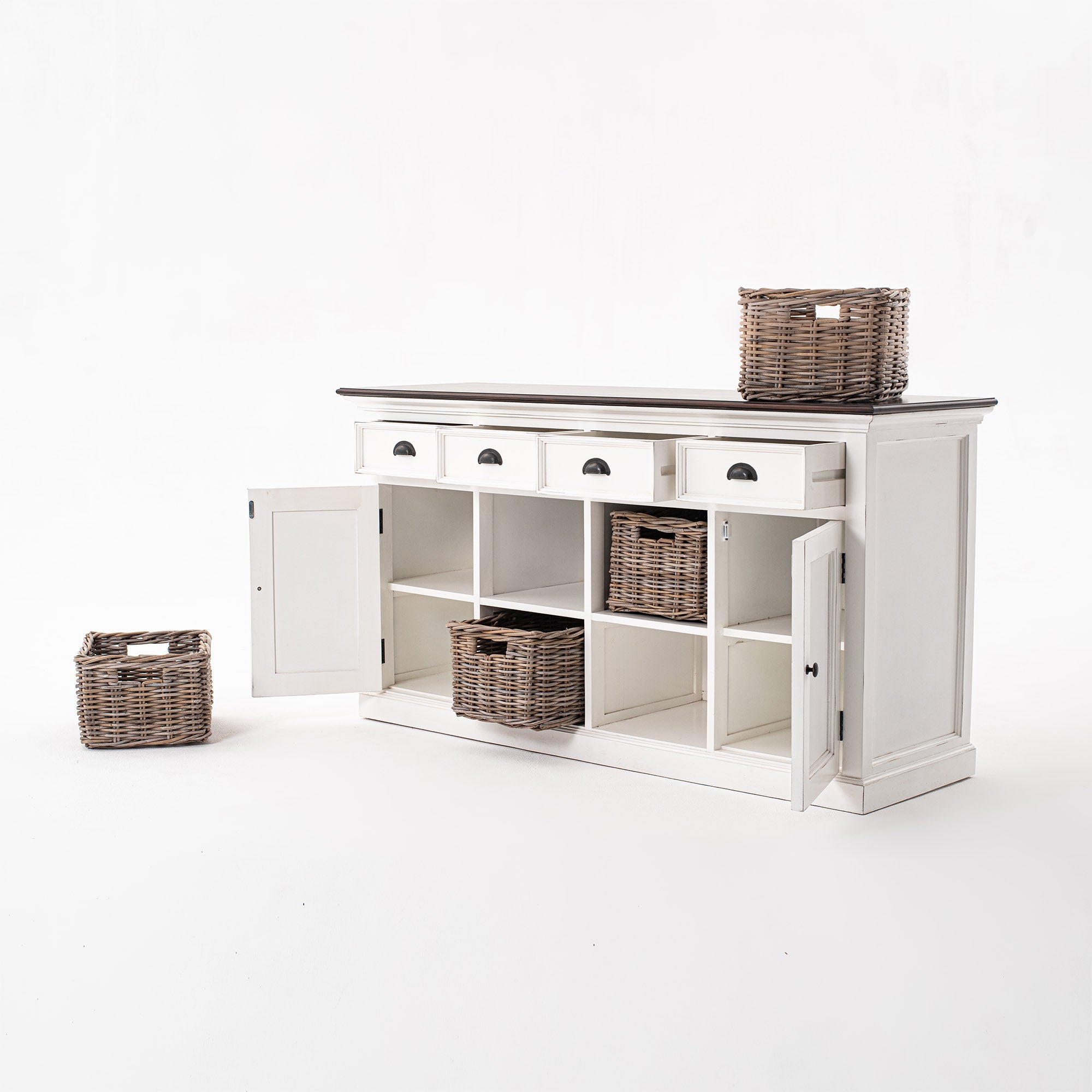 Halifax Accent Buffet with 4 Baskets