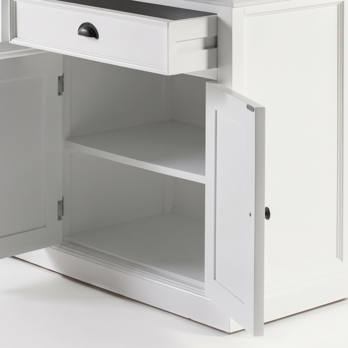Halifax Contrast Large Buffet 5 Doors 3 Drawers 71''