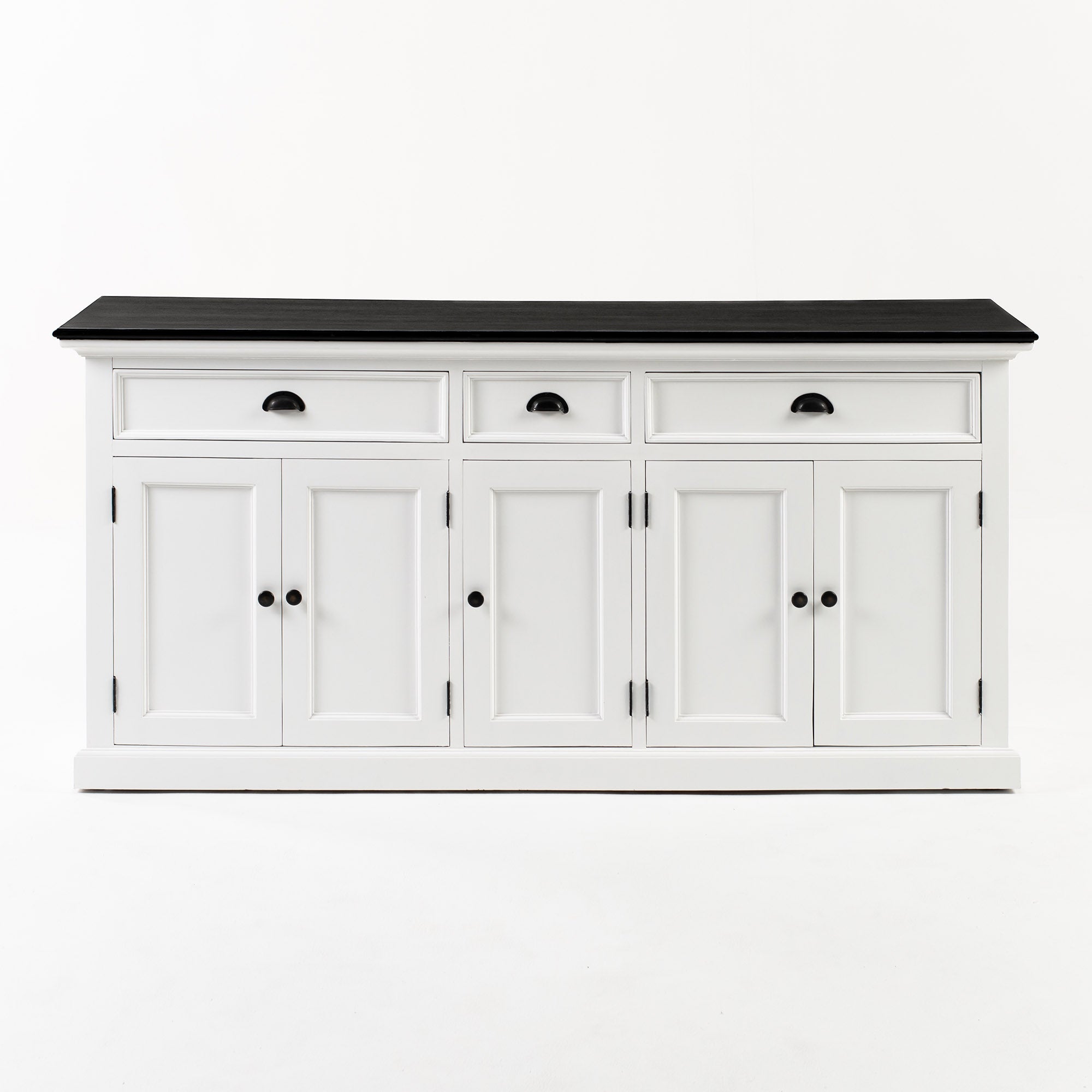 Halifax Contrast Large Buffet 5 Doors 3 Drawers 71''