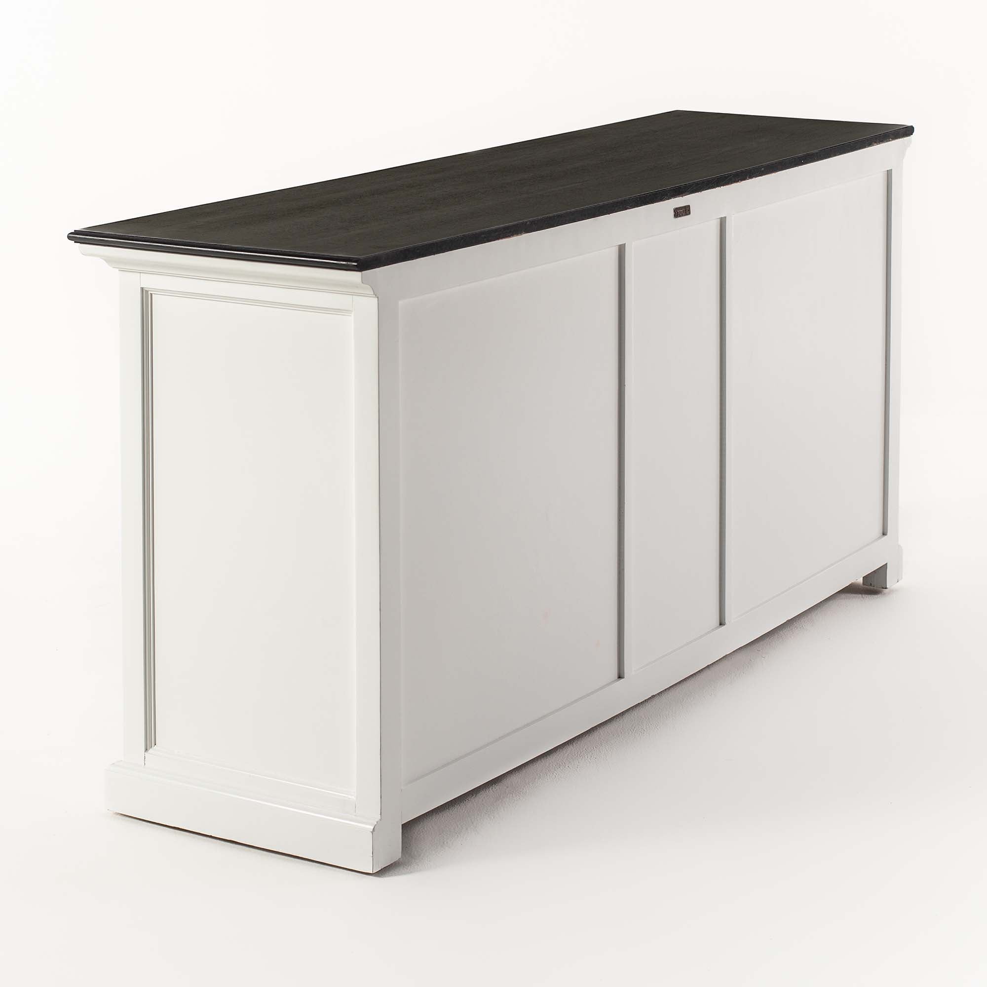 Halifax Contrast Large Buffet 5 Doors 3 Drawers 71''