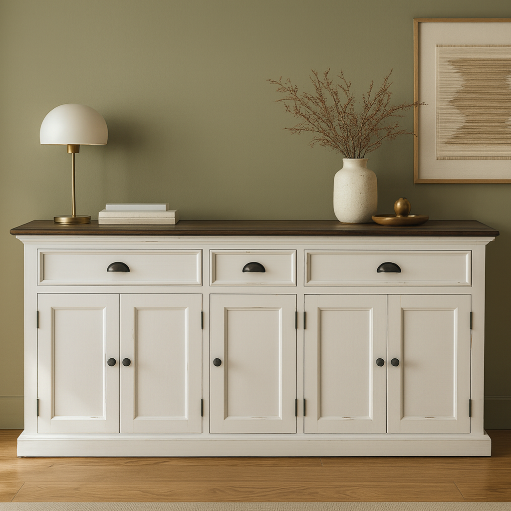 Halifax Accent Large Buffet 5 Doors 3 Drawers 71''