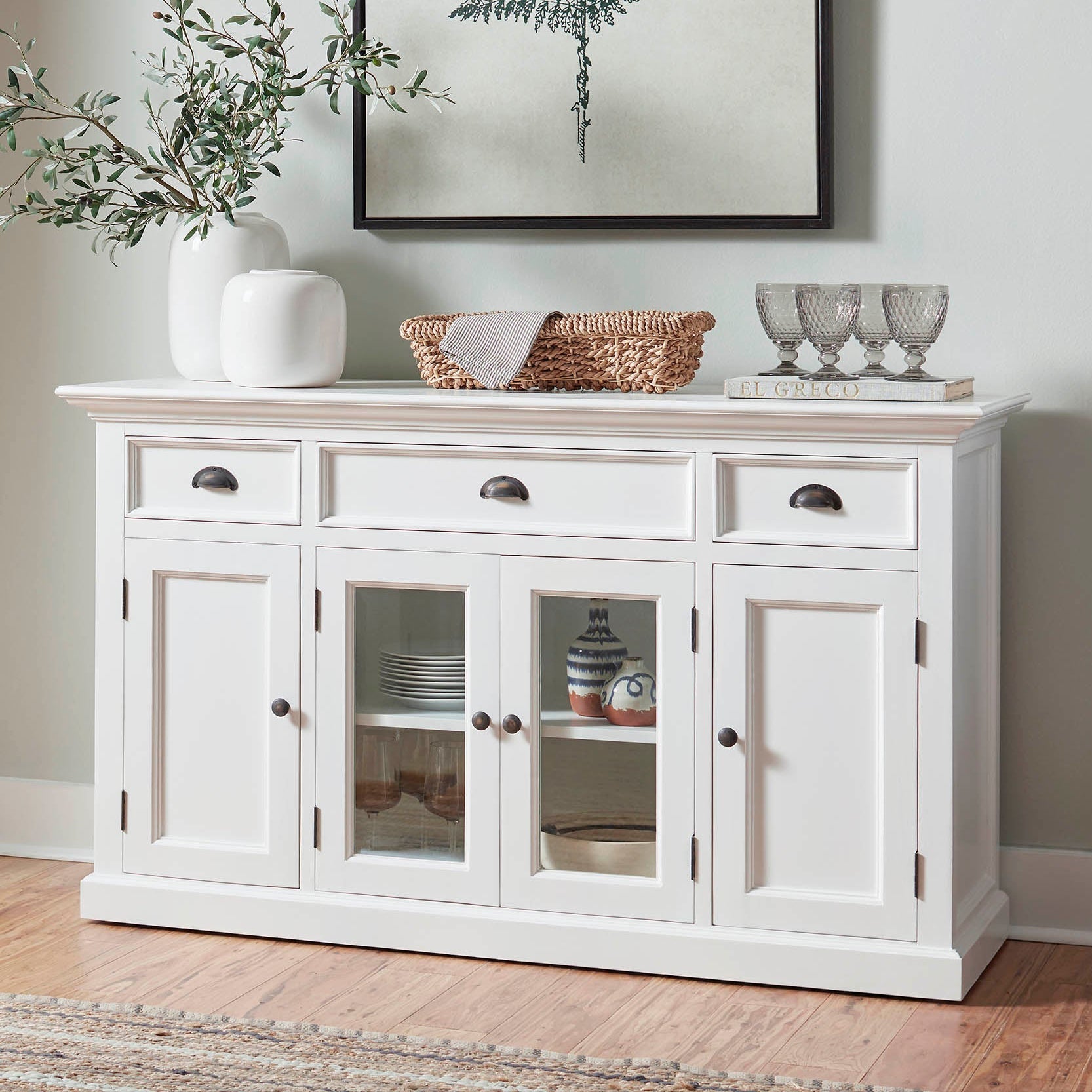 Halifax Buffet with 4 Doors 3 Drawers