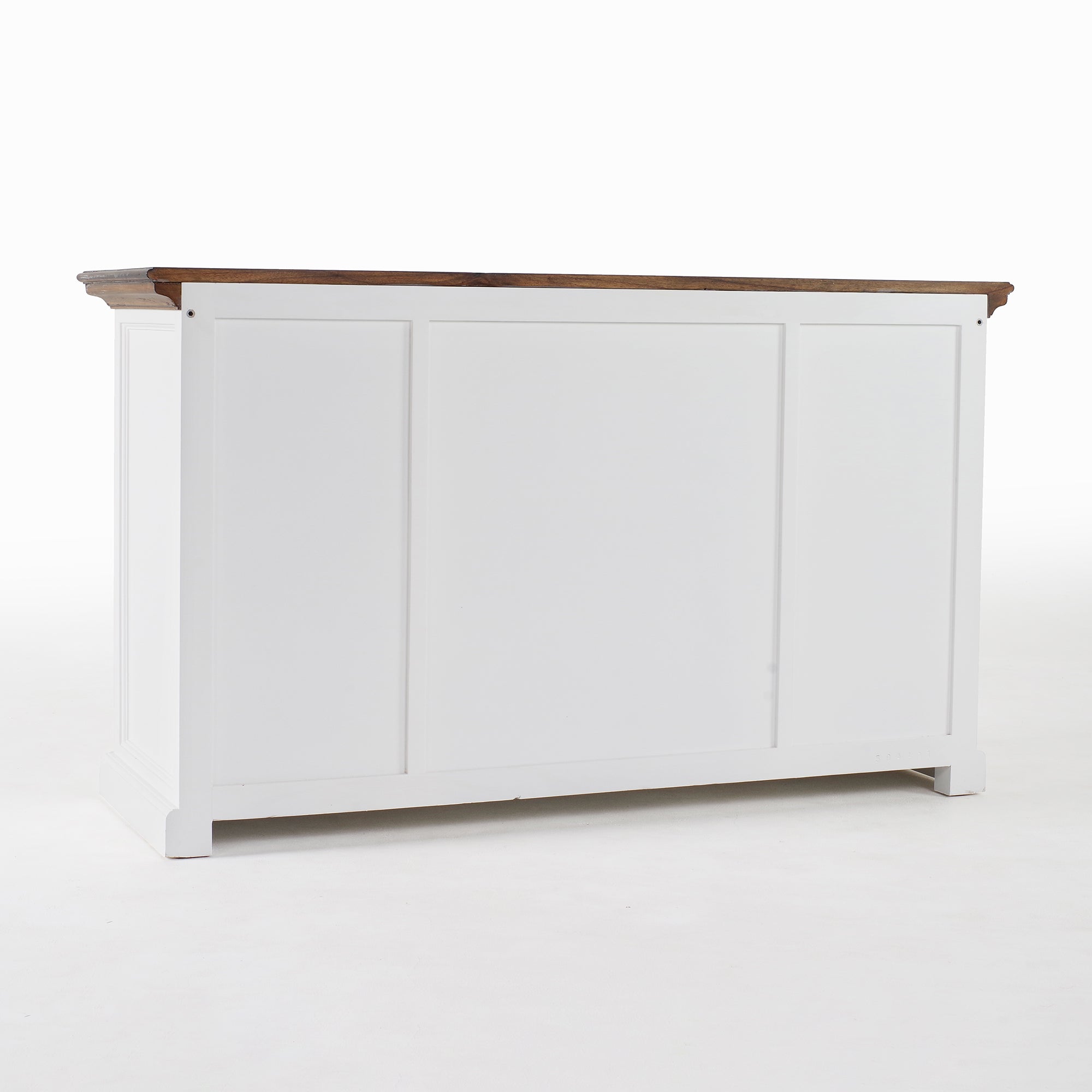 Corfu Buffet with 4 Doors 3 Drawers 57'', Medium Brown