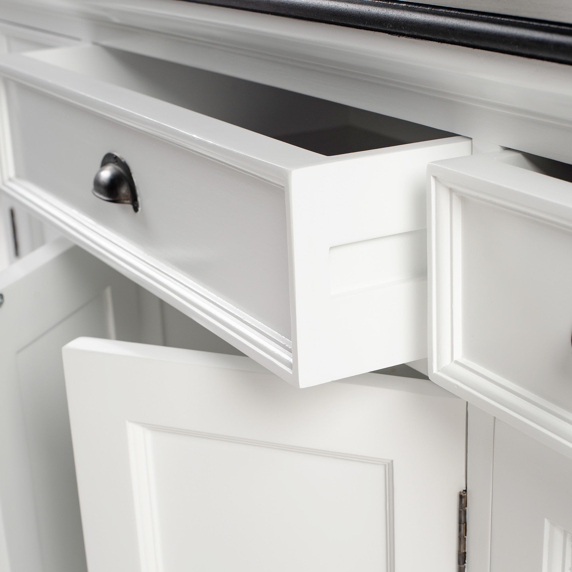 Halifax Contrast Buffet with 4 Doors 3 Drawers
