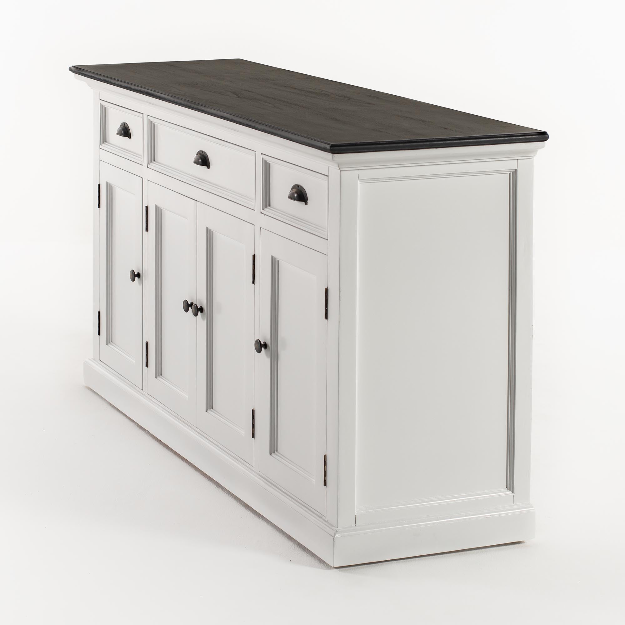 Halifax Contrast Buffet with 4 Doors 3 Drawers