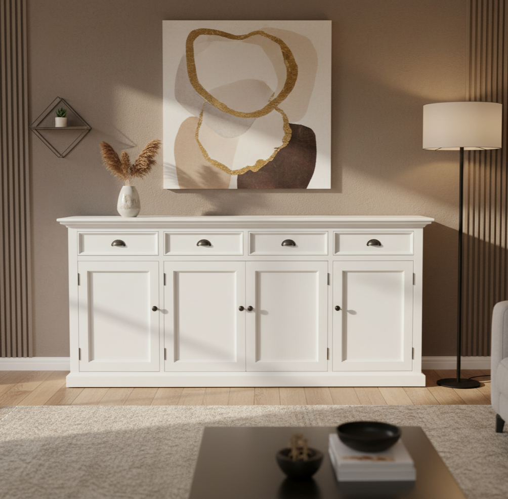 Halifax Buffet with 4 Drawers and 4 Doors