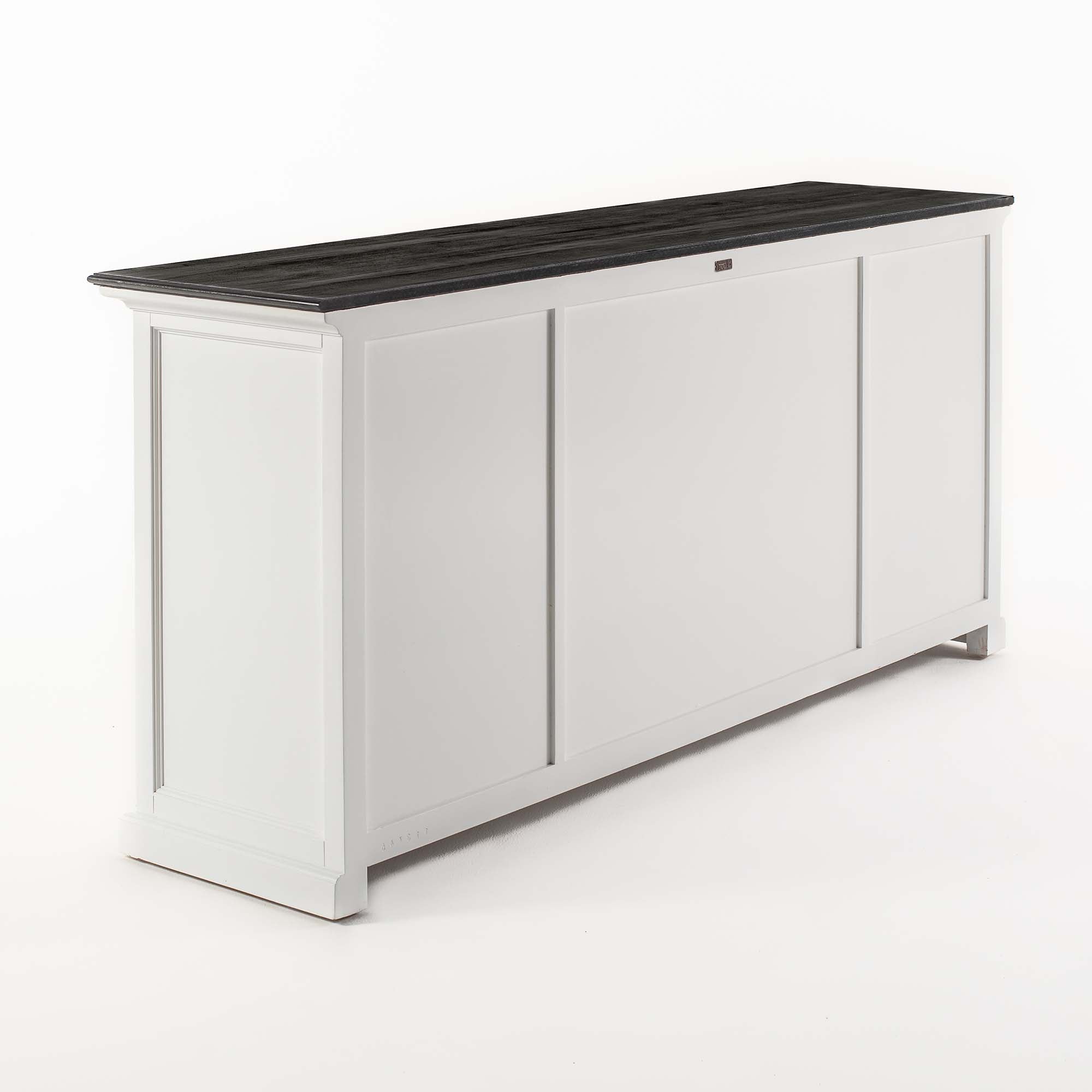 Halifax Contrast Large Buffet 4 Doors 4 Drawers 79''