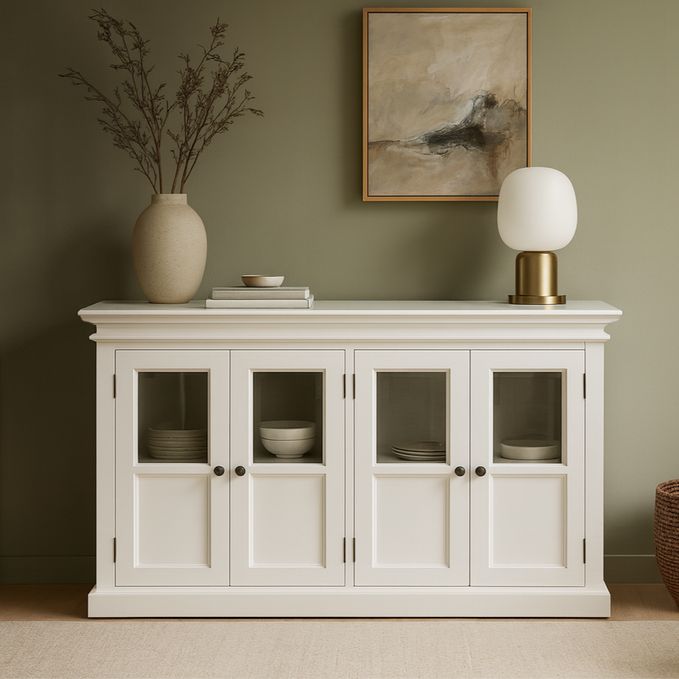 Halifax Buffet with 4 Glass Doors