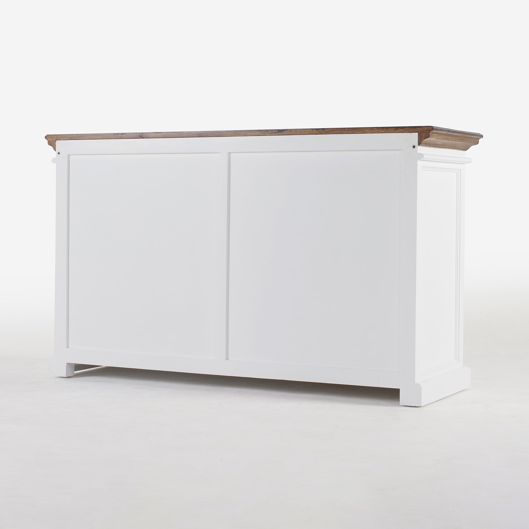 Corfu Buffet with 4 Glass Doors 57'', Medium Brown