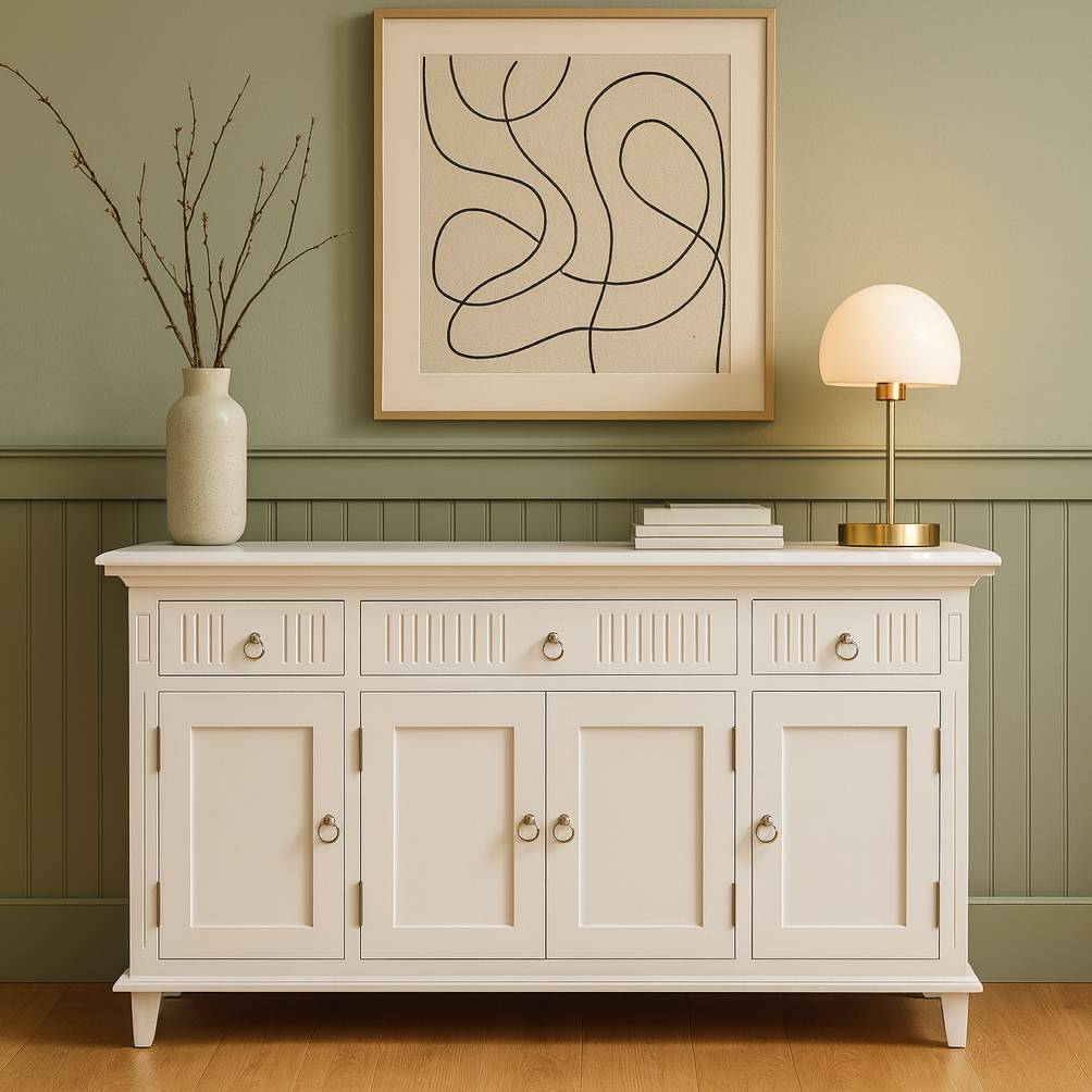 Skansen Buffet with 4 Doors 3 Drawers