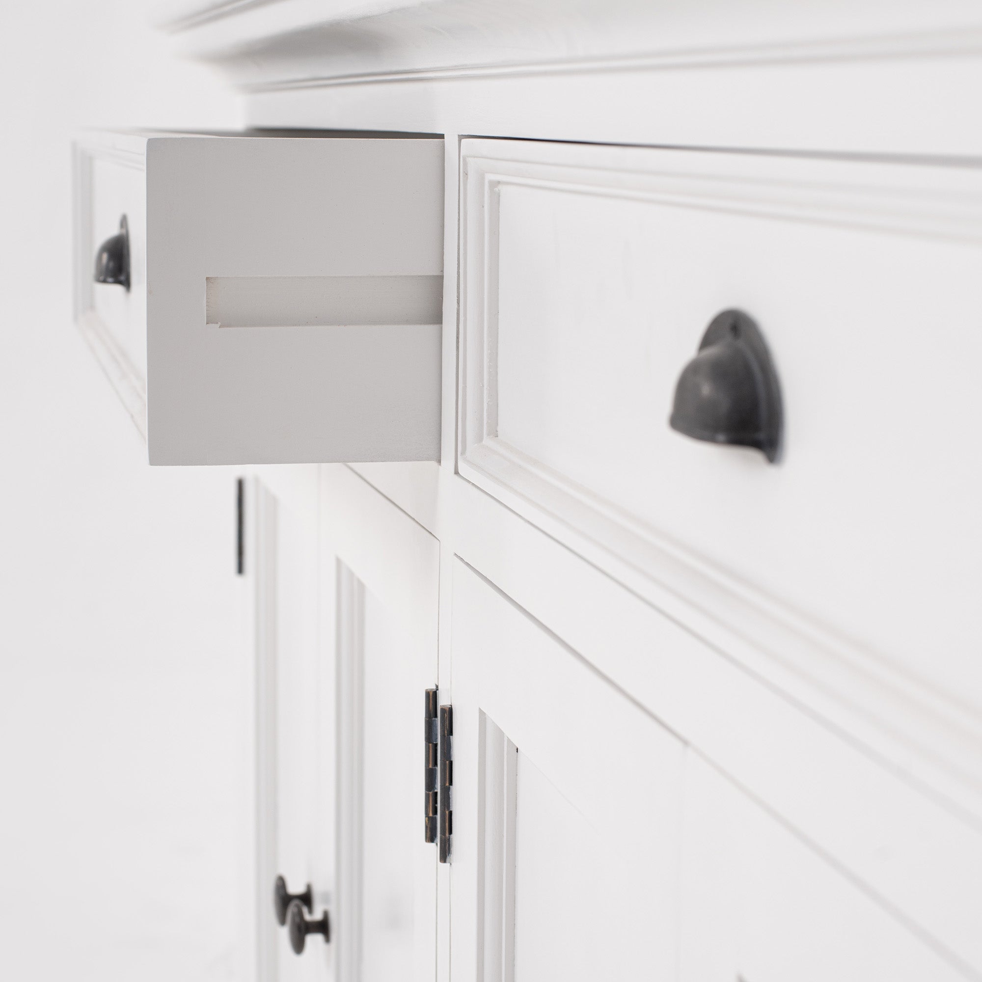 Halifax Glass-Display Hutch Unit