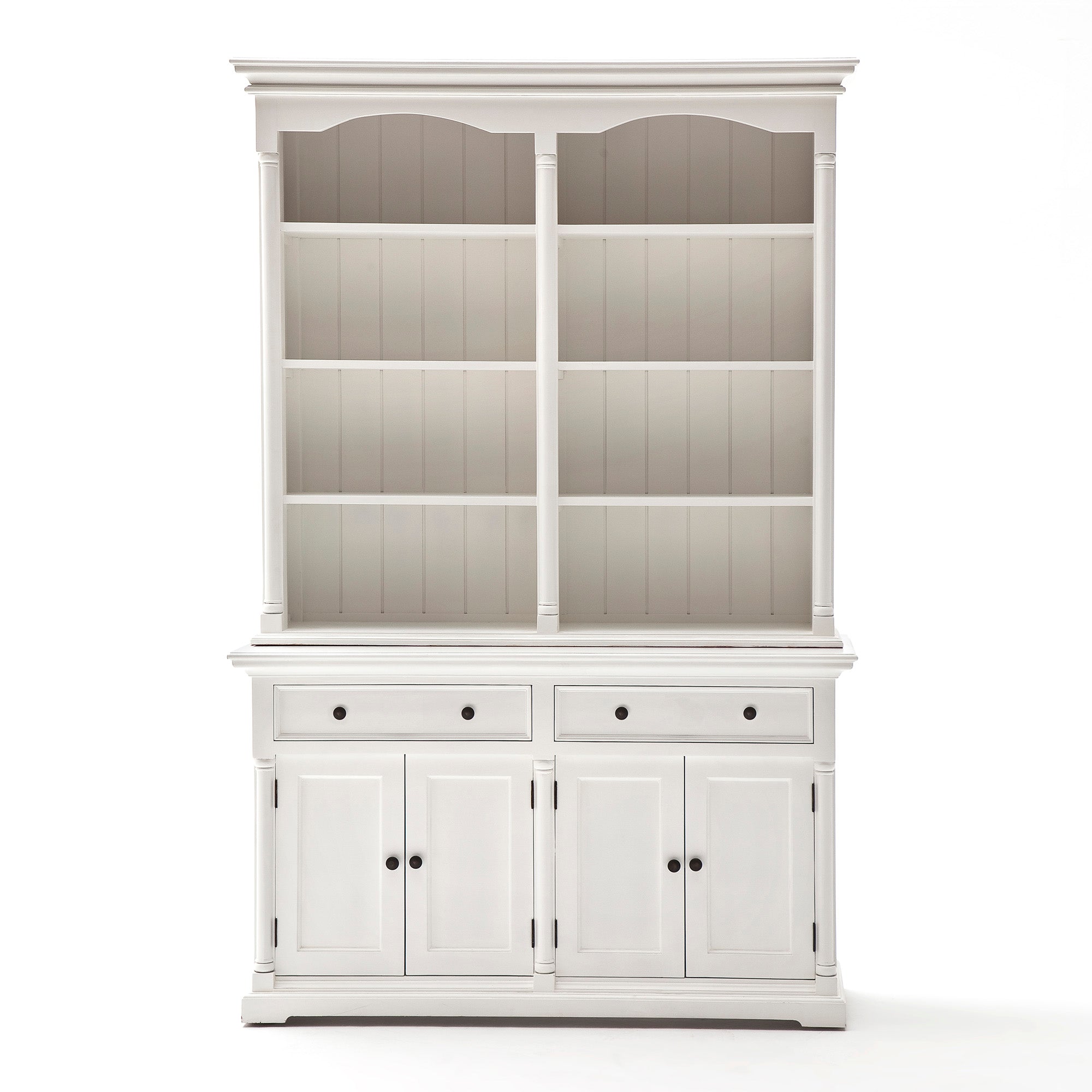 Provence Hutch Cabinet with 8 Shelves