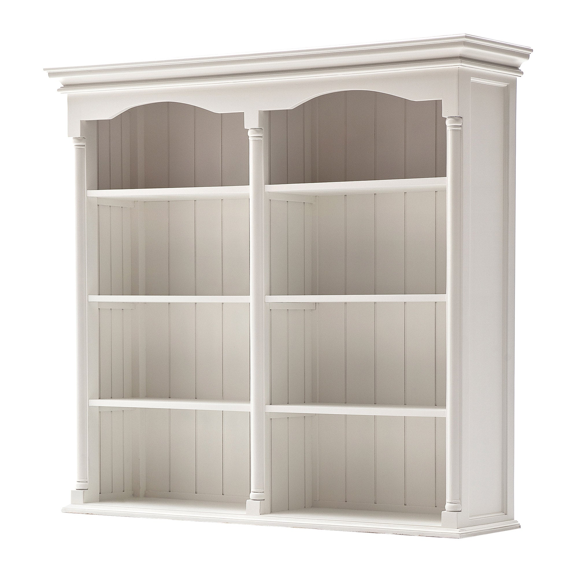 Provence Top Open Hutch Cabinet - White
