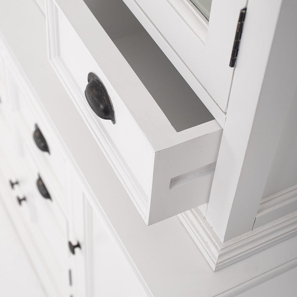 Halifax Glass Door Dining Hutch Unit