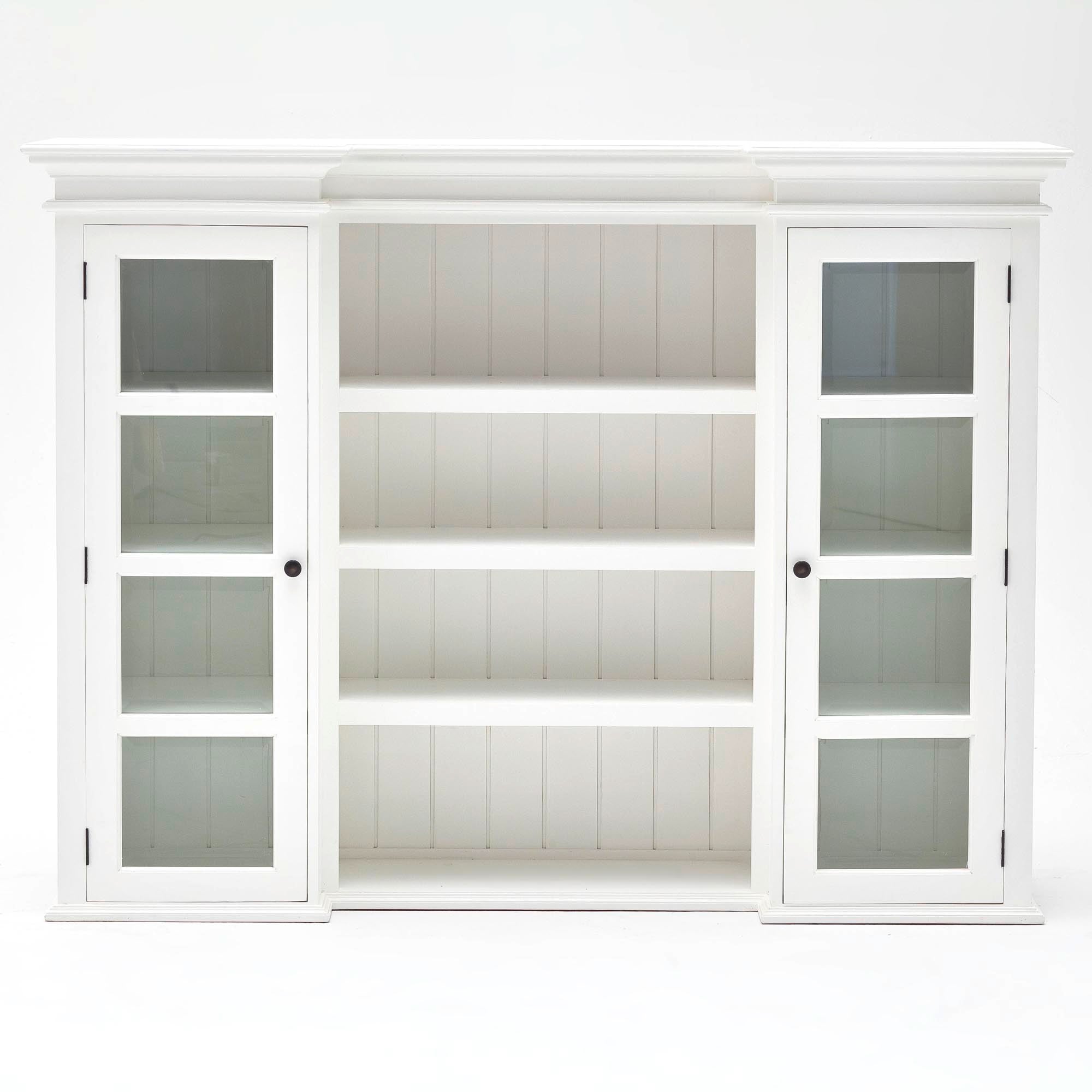 Halifax Library Hutch with Basket Set