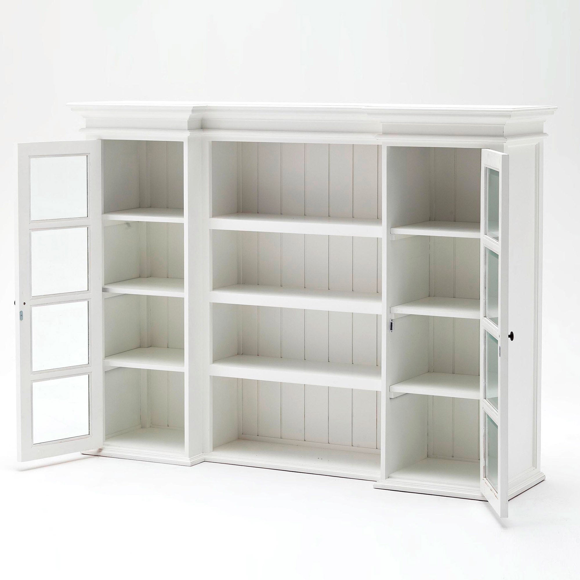 Halifax Library Hutch with Basket Set
