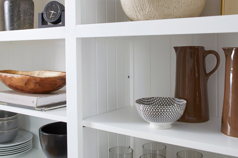 Halifax Hutch Bookcase 5 Doors 3 Drawers