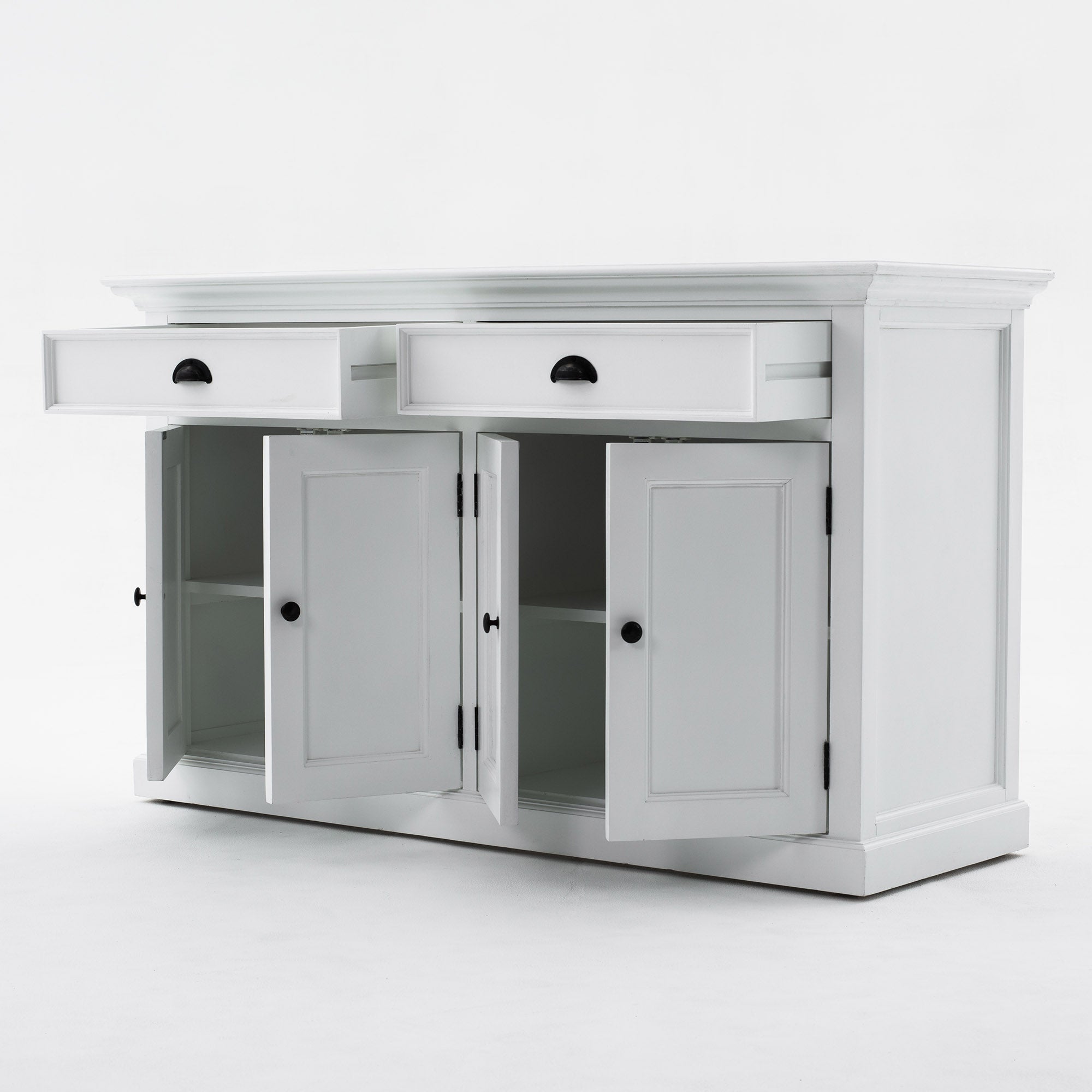 Halifax Buffet Hutch Unit with 8 Shelves