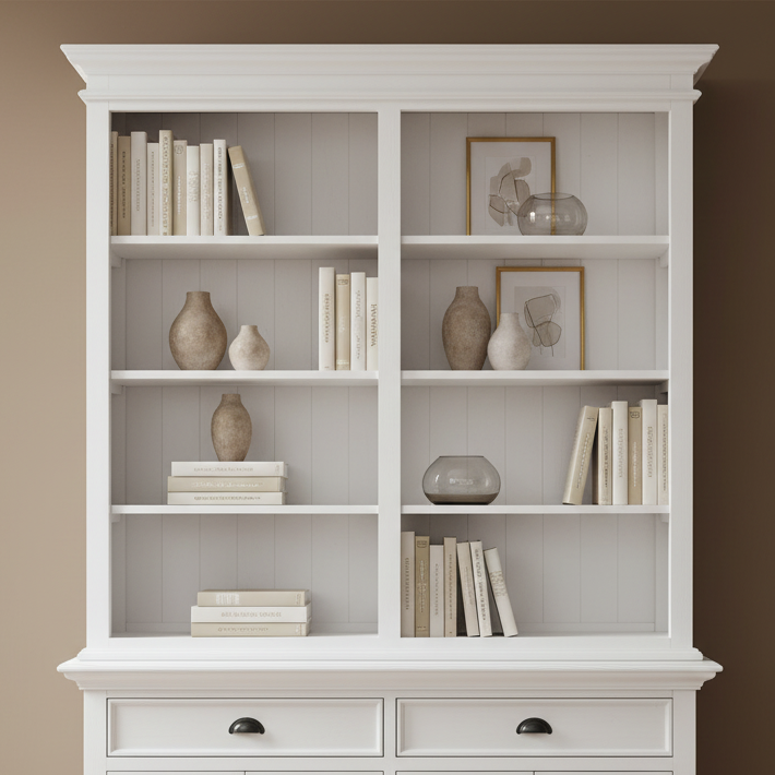 Top Hutch Unit with 8 Shelves