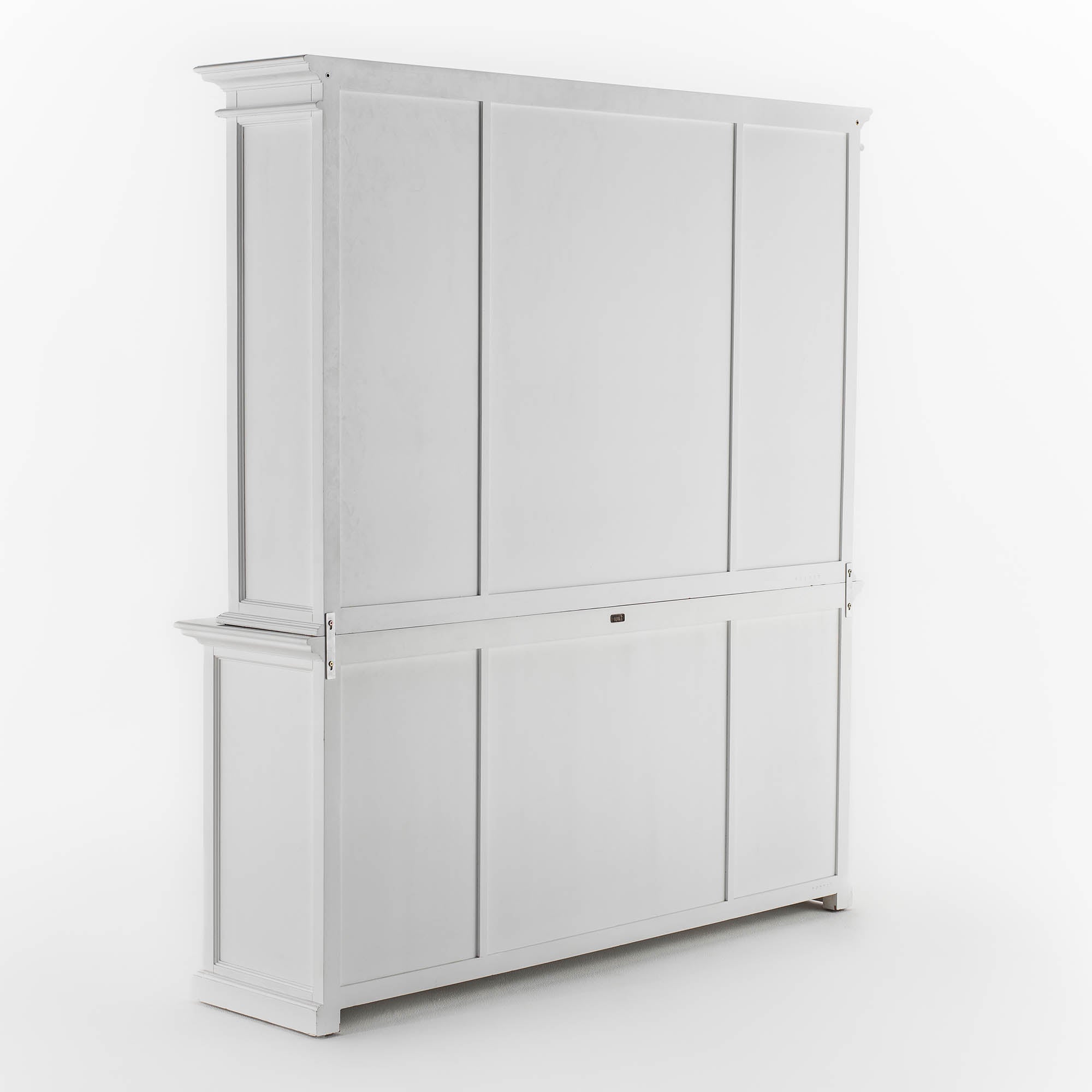 Halifax Buffet Hutch Unit with 4 Glass Doors