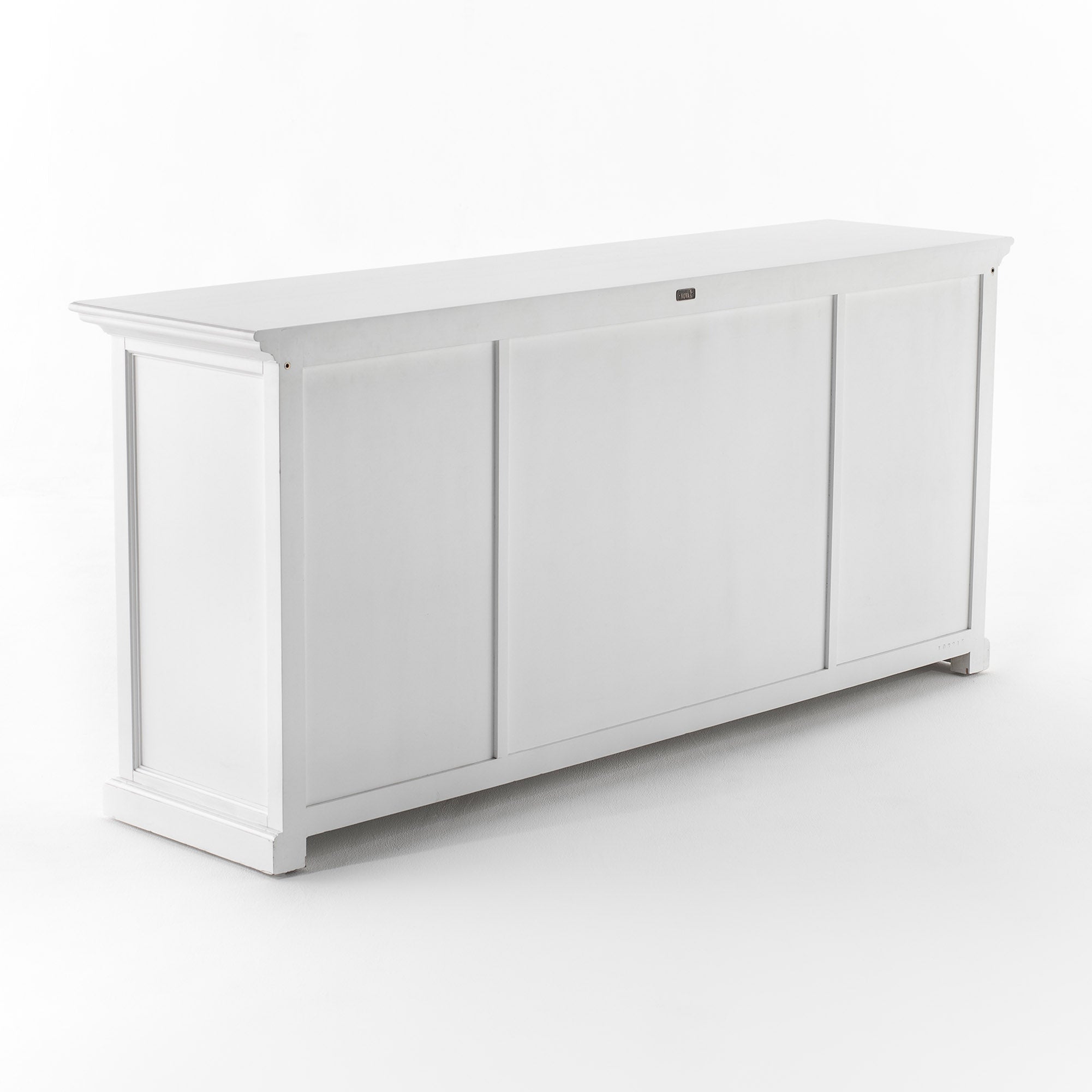 Halifax Buffet Hutch Unit with 4 Glass Doors