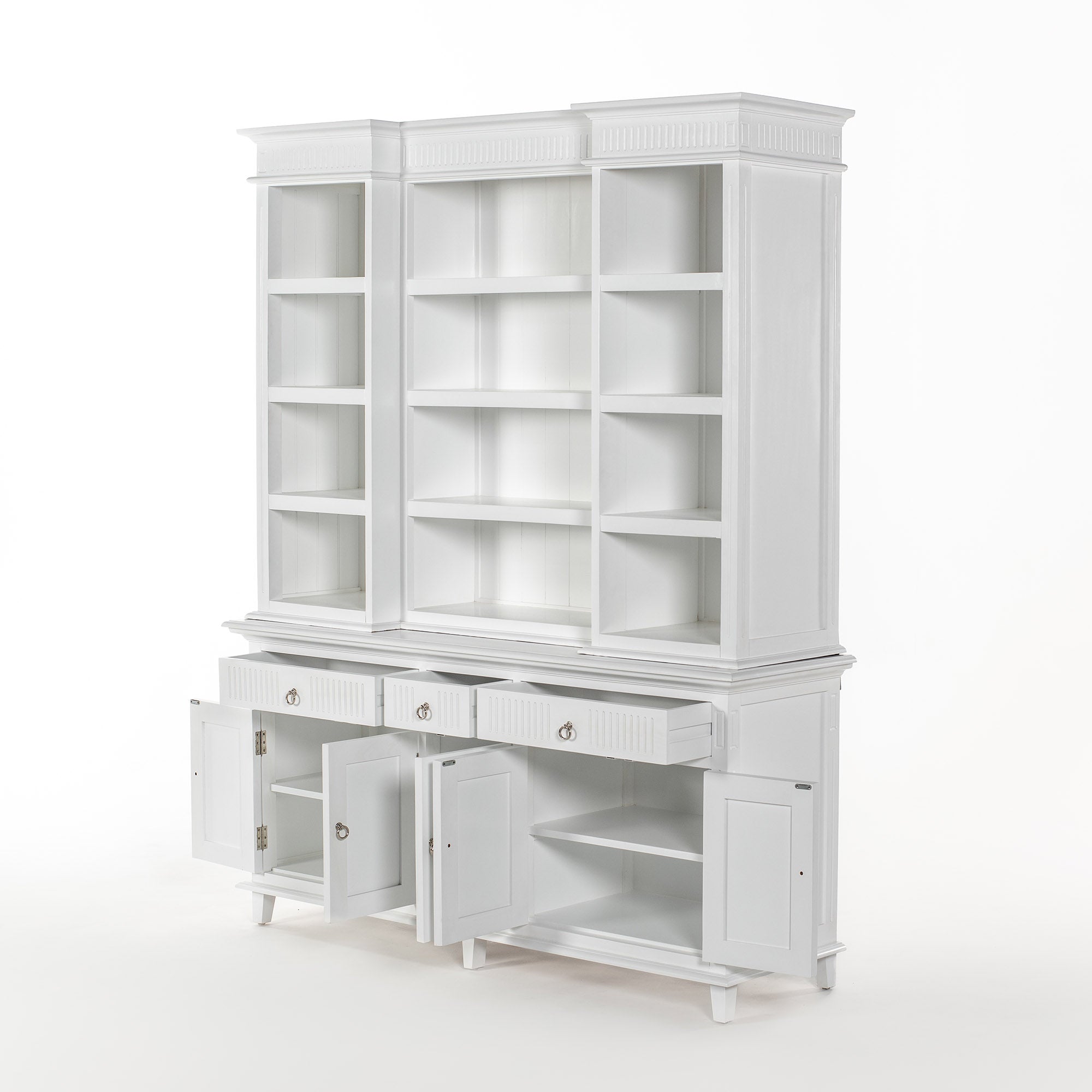 Skansen Hutch Cabinet with 5 Doors 3 Drawers