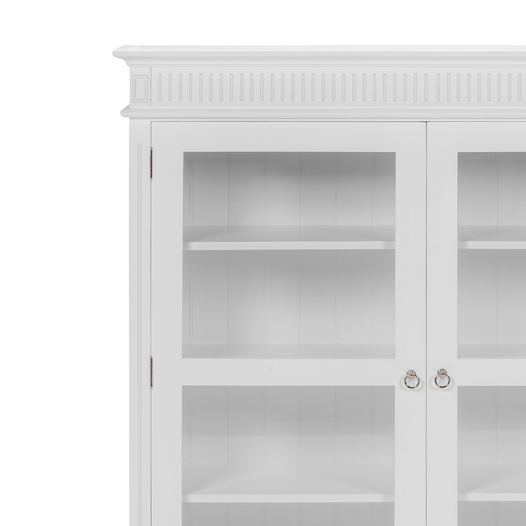 Skansen Glass-Display Hutch Cabinet 58''