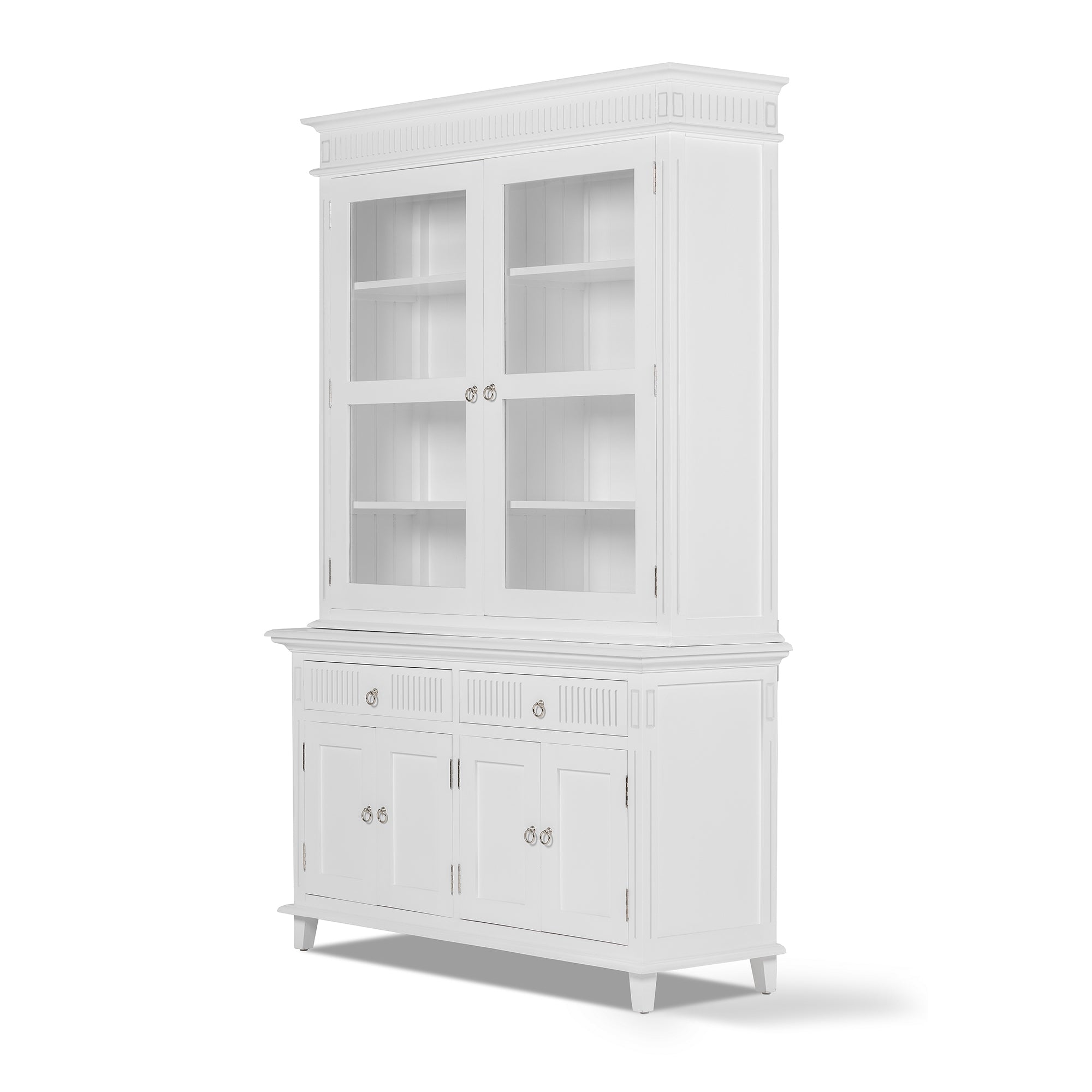 Skansen Glass-Display Hutch Cabinet 58''