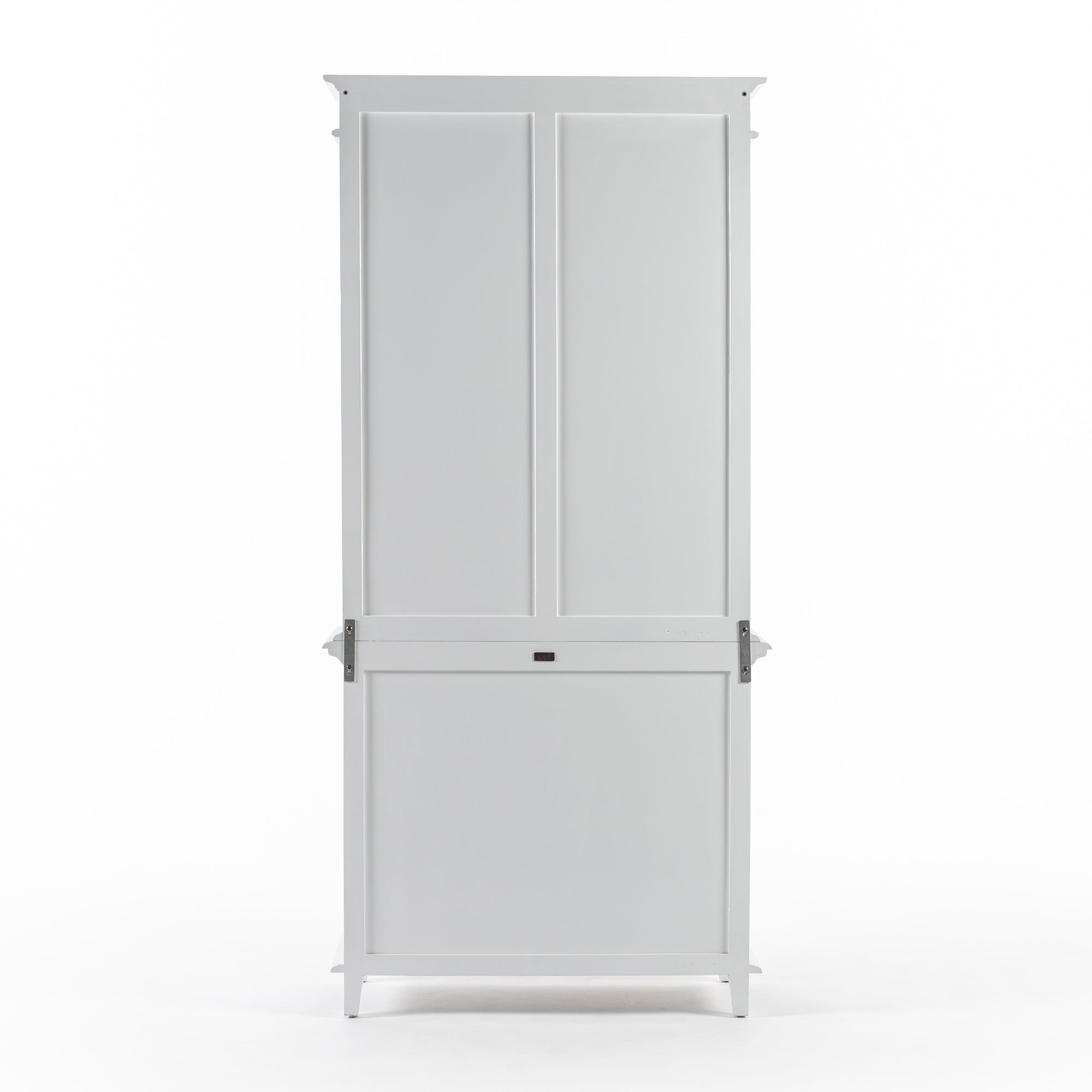 Skansen Glass-Display Hutch Unit with 4 Doors and 2 Drawers