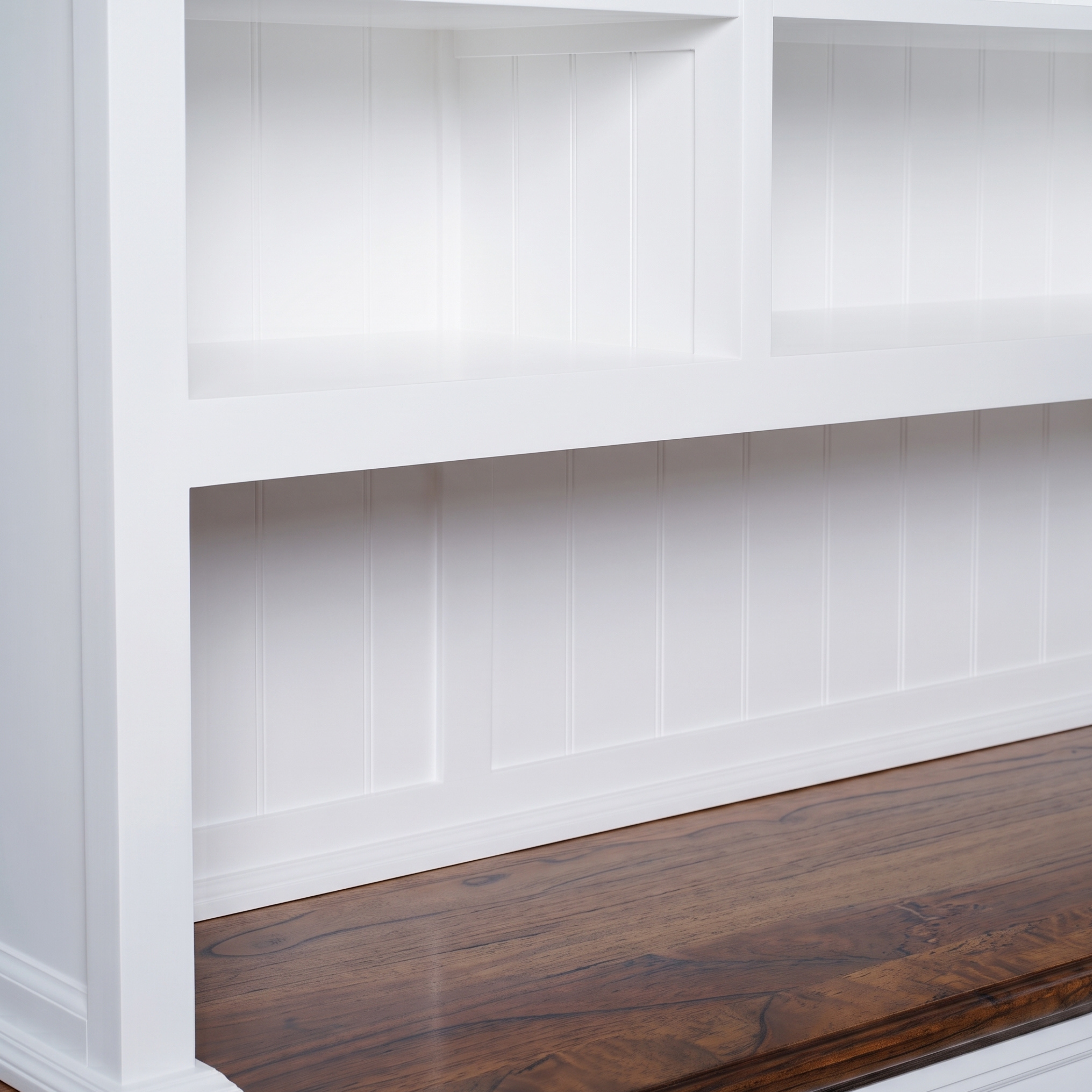 Corfu Large Hutch Bookcase Unit with 6 Glass Doors 79''