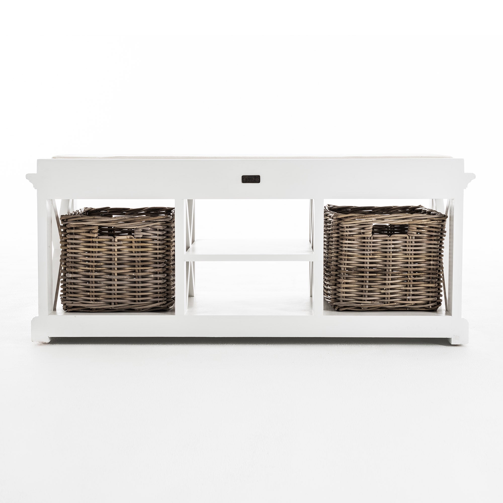Halifax Bench & Basket Set