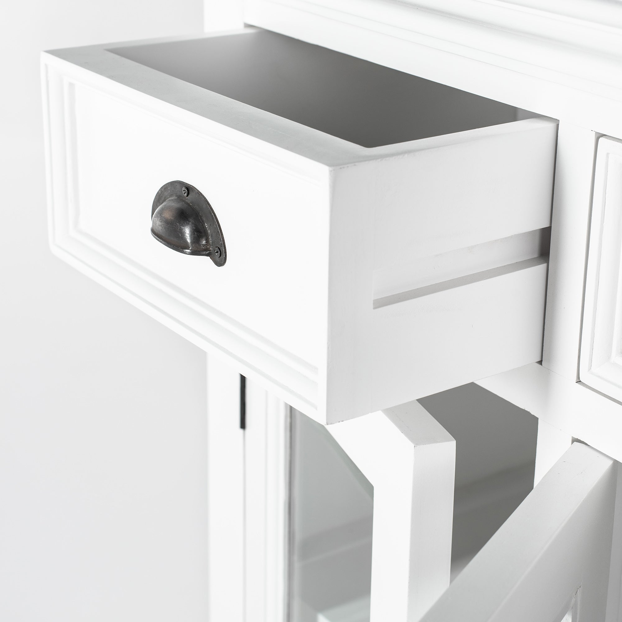 Buffet with 4 Glass Doors 3 Drawers