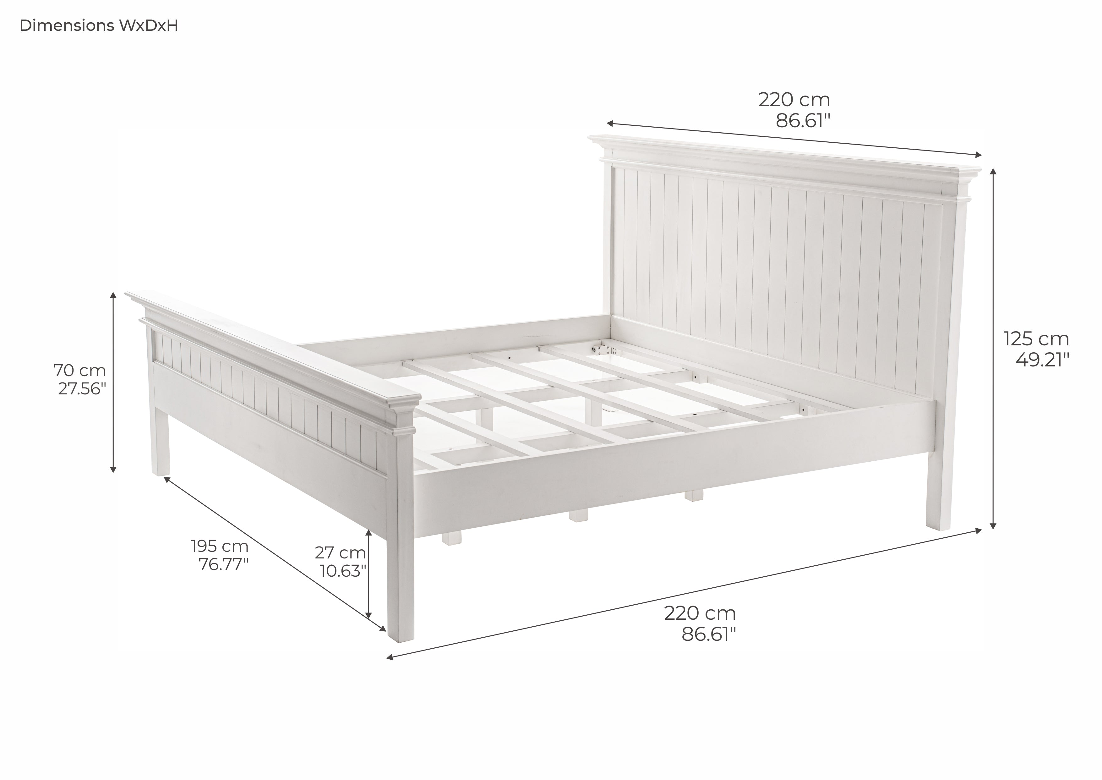 Halifax King Size Bed