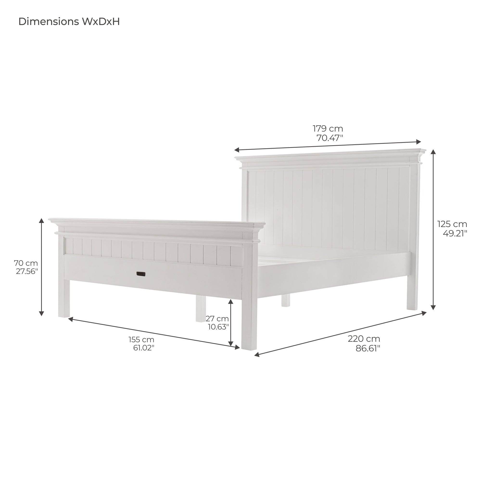 Halifax Queen Size Bed