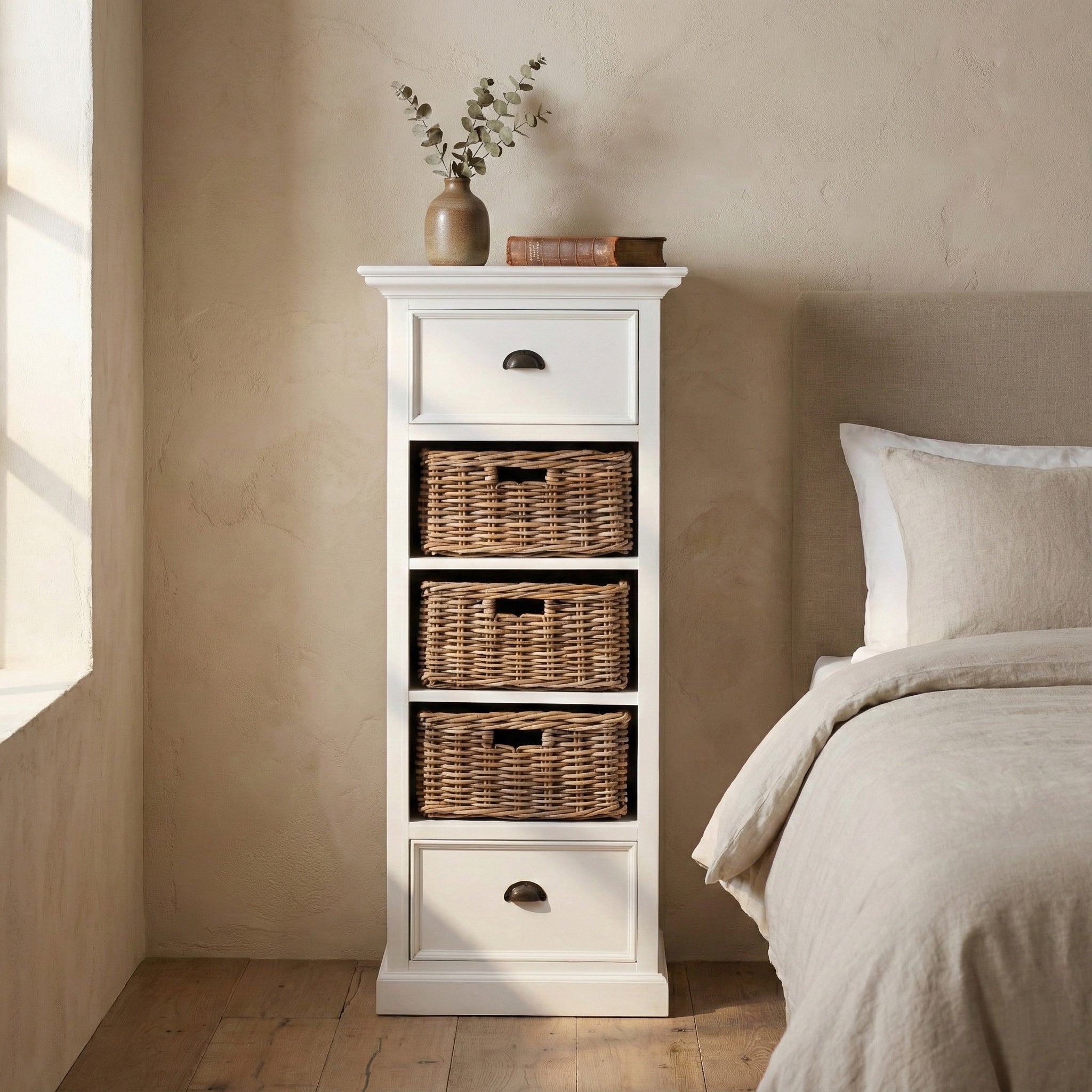 Halifax Grand Storage Unit with Basket Set