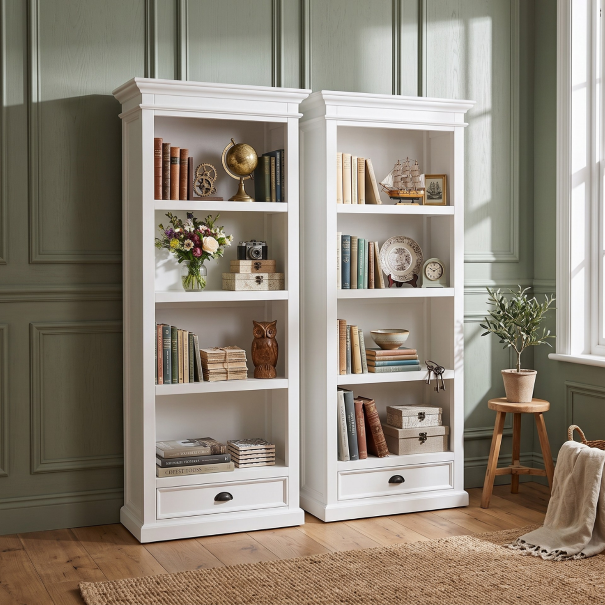 Halifax Bookcase with 1 Drawer 32''