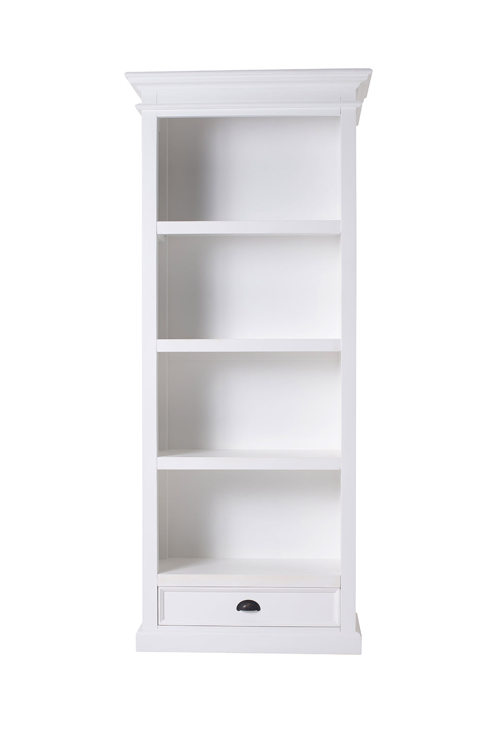 Halifax Medium Bookcase - White