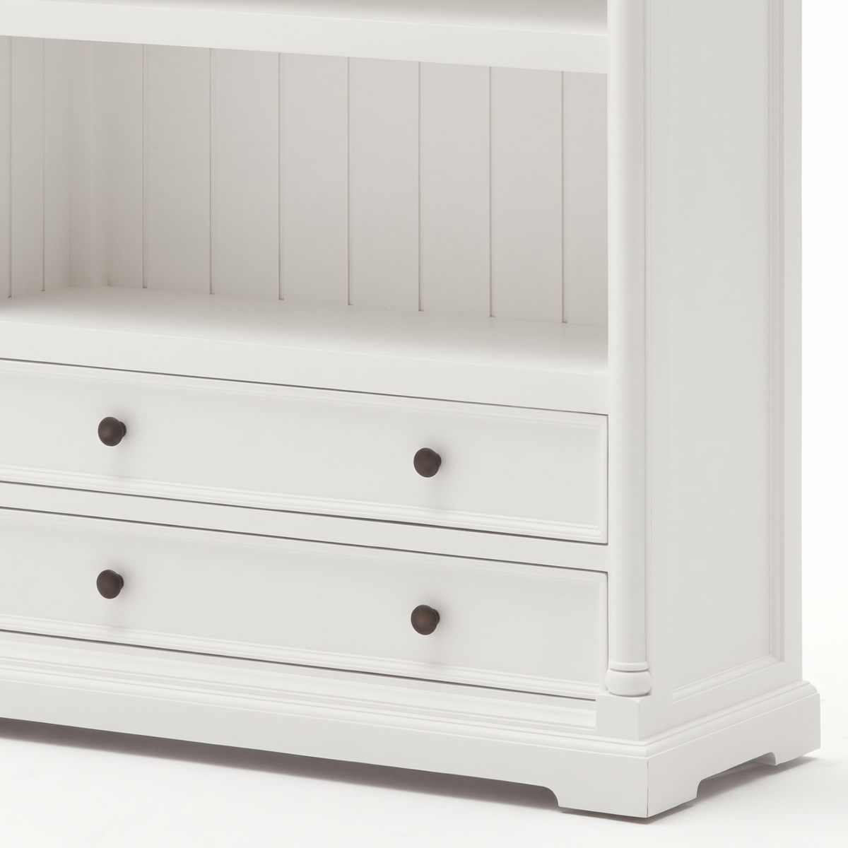 Provence Bookcase with 2 Drawers 40''