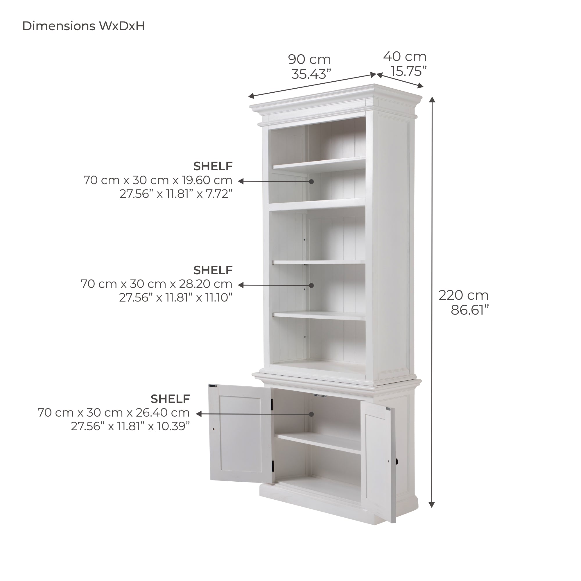 Halifax Single-Bay Hutch Unit
