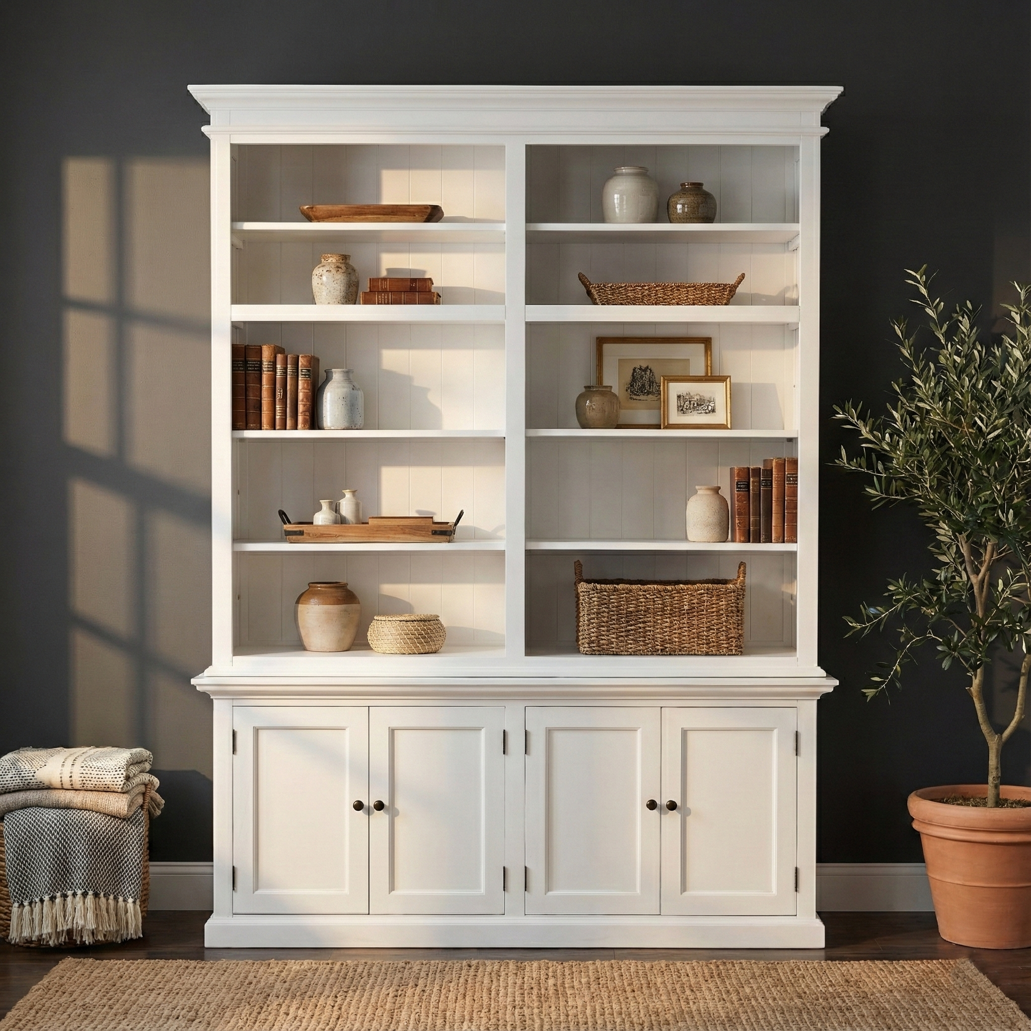 Halifax Double-Bay Hutch Unit