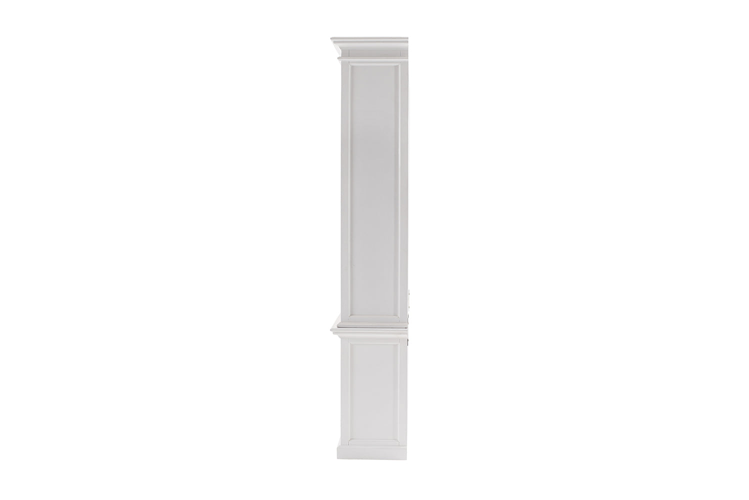 Halifax Medium Hutch Bookcase - White