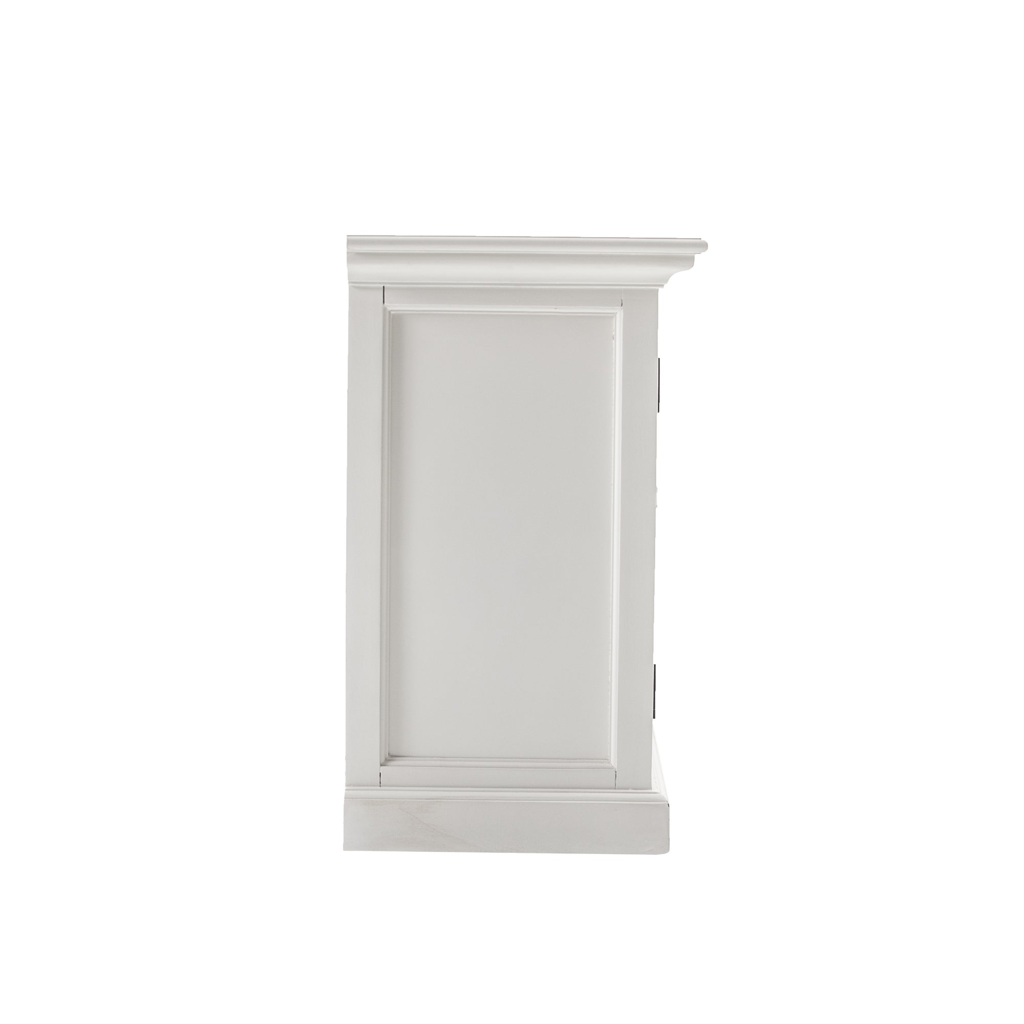 Halifax Medium Hutch Bookcase - White - BOTTOM
