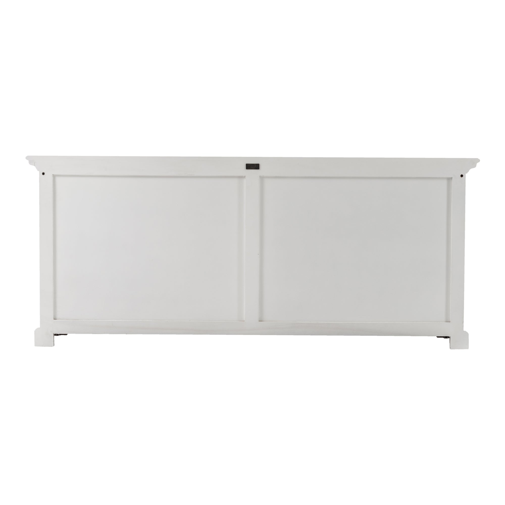 Halifax Medium Hutch Bookcase - White - BOTTOM