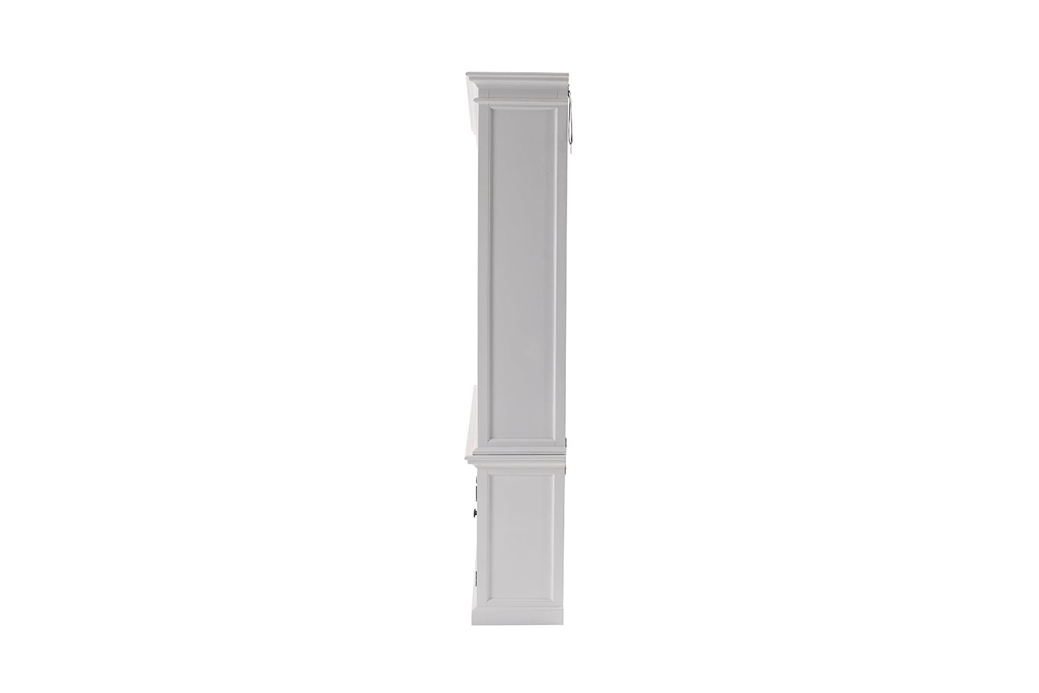 Halifax Large Hutch Bookcase - White