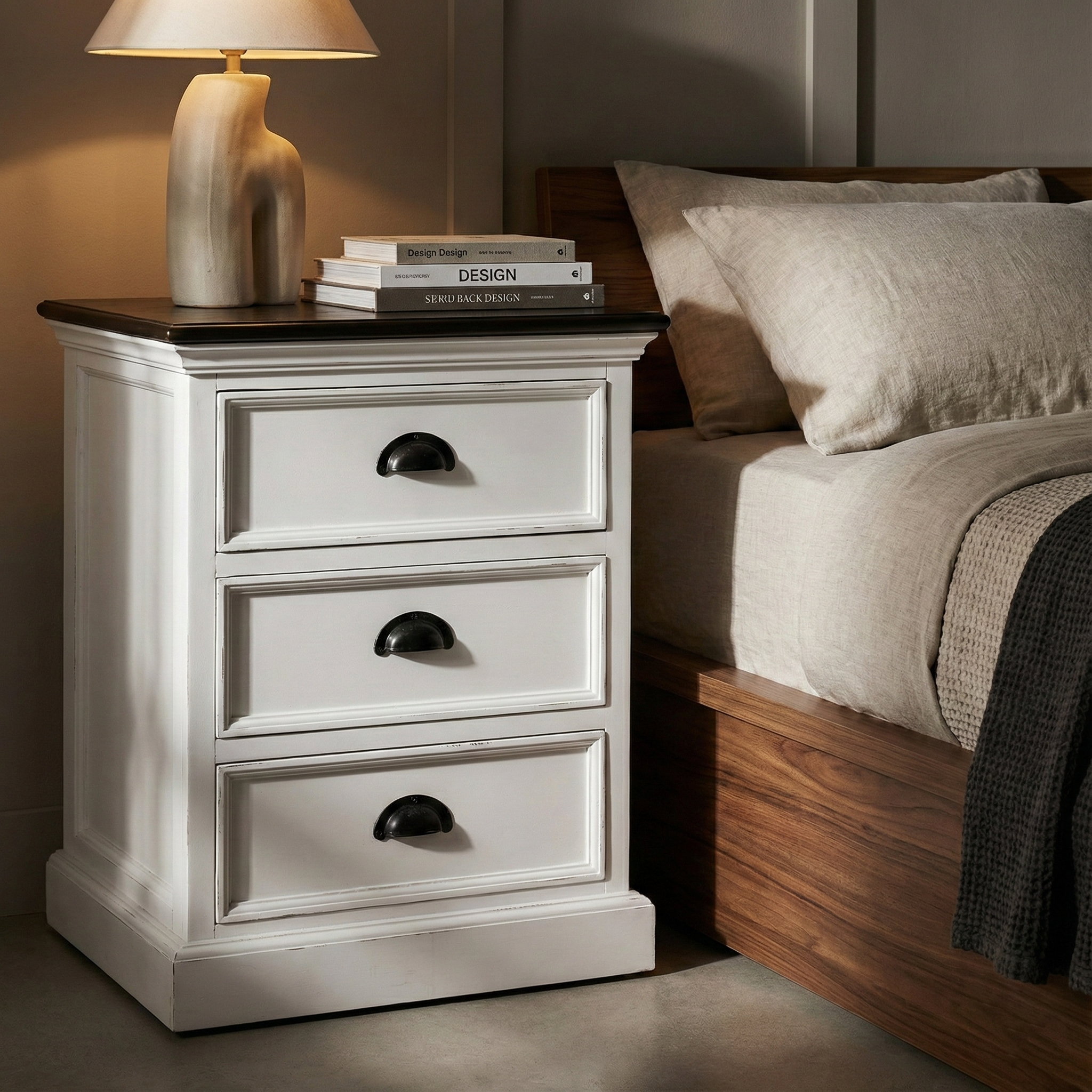 Halifax Accent Bedside Drawer Unit